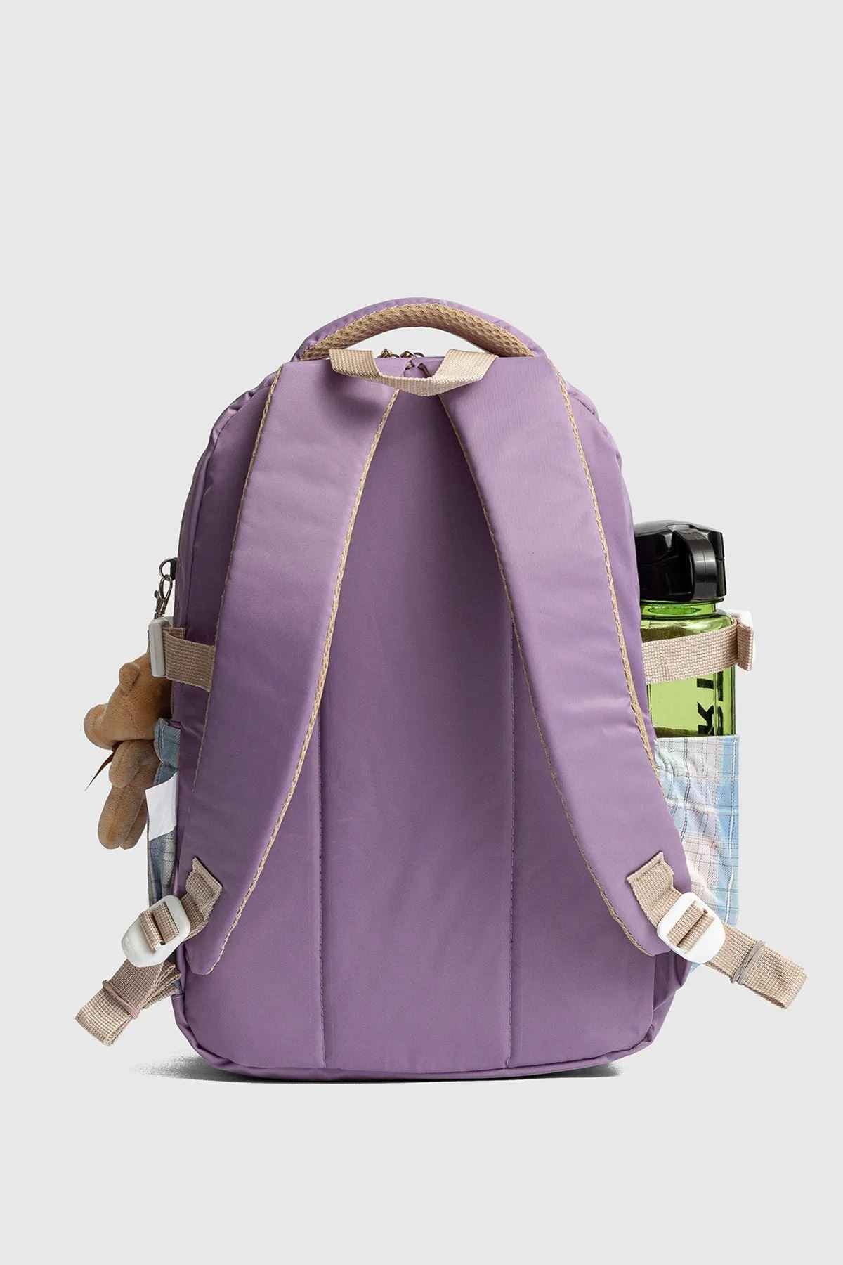 1396 3 lü Ortopedik Çok Gözlü Su Geçirmez Laptop Bölmeli Aksesuarlı Çocuk Okul Sırt Çanta