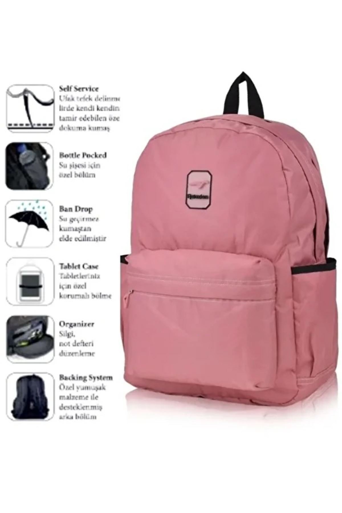2115 Ortopedik Su Geçirmez Premium Okul & Günlük Sırt Çantası