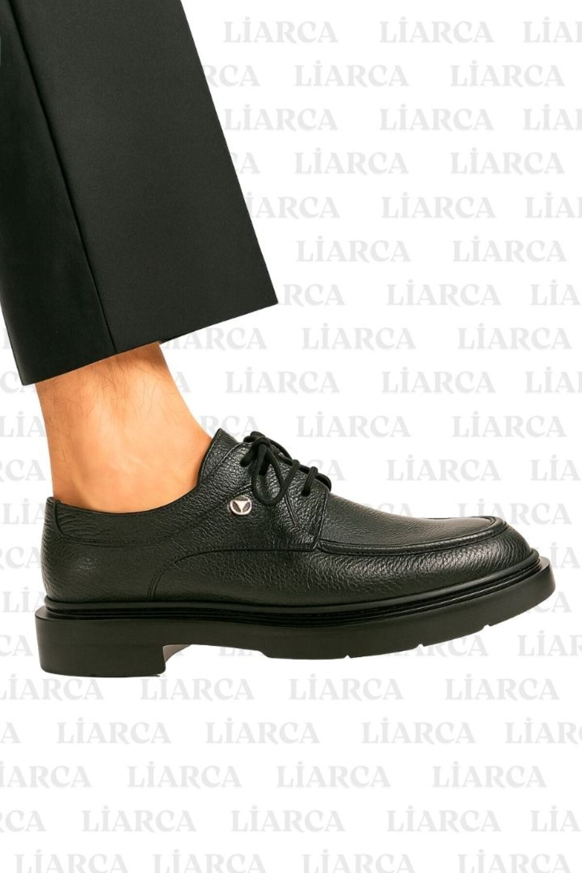 Ashford Siyah Hakiki Deri Klasik & Günlük Erkek Ayakkabı