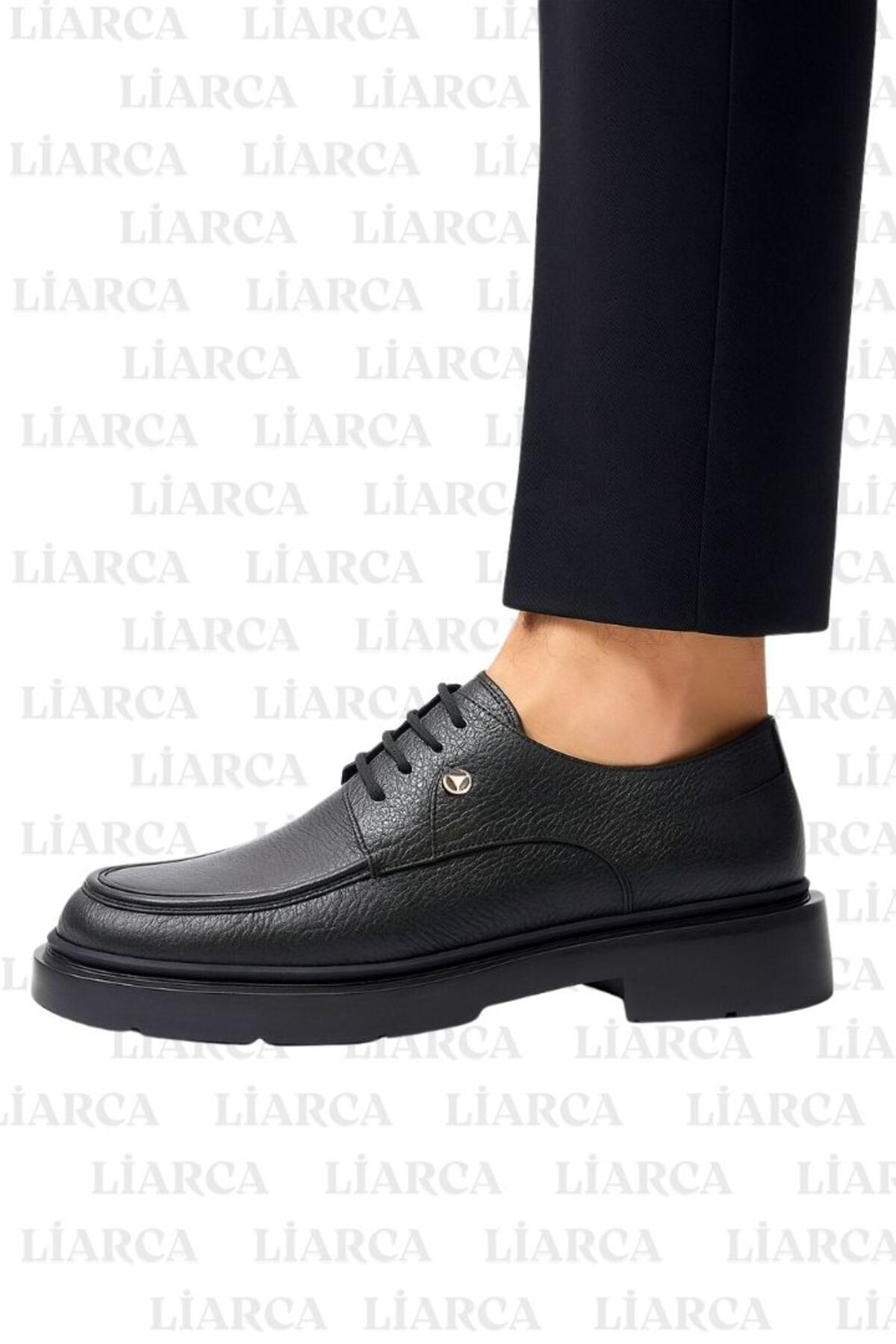 Ashford Siyah Hakiki Deri Klasik & Günlük Erkek Ayakkabı