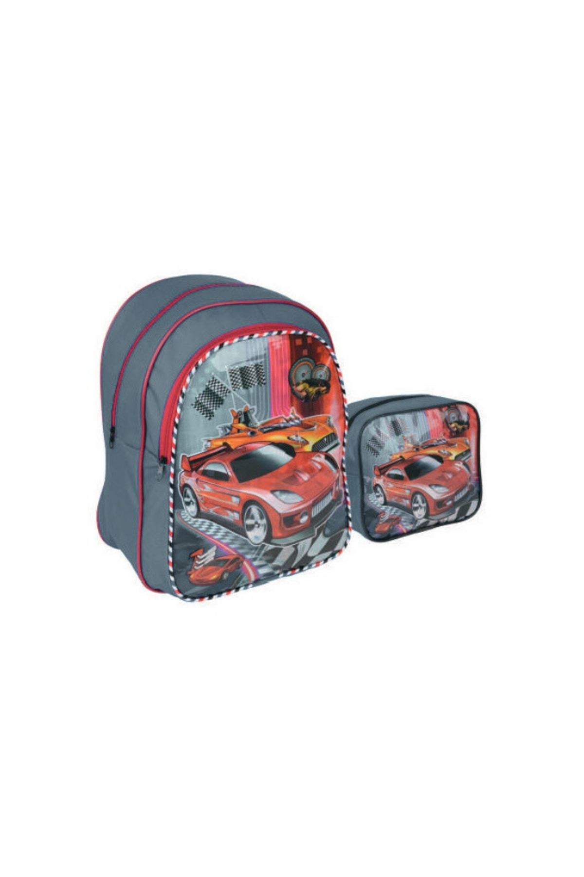 1308-09 2 Lİ SET BESLENMELİ ORTOPEDİK ANAOKULU KÜÇÜK YAŞ OKUL ÇANTASI
