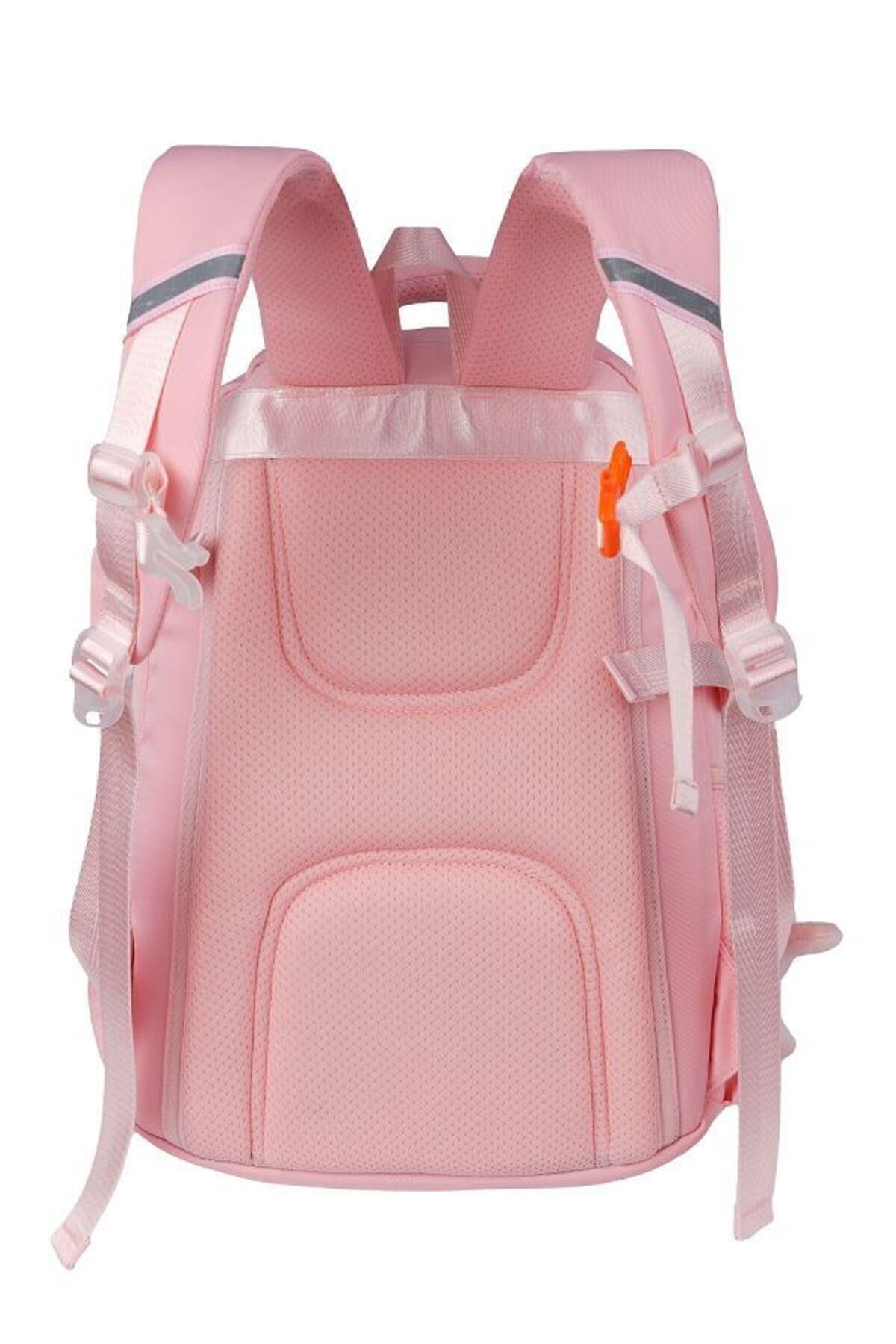 Tam Ortopedik Çok Gözlü Su Geçirmez Aksesuarlı Çocuk Okul Sırt Çanta
