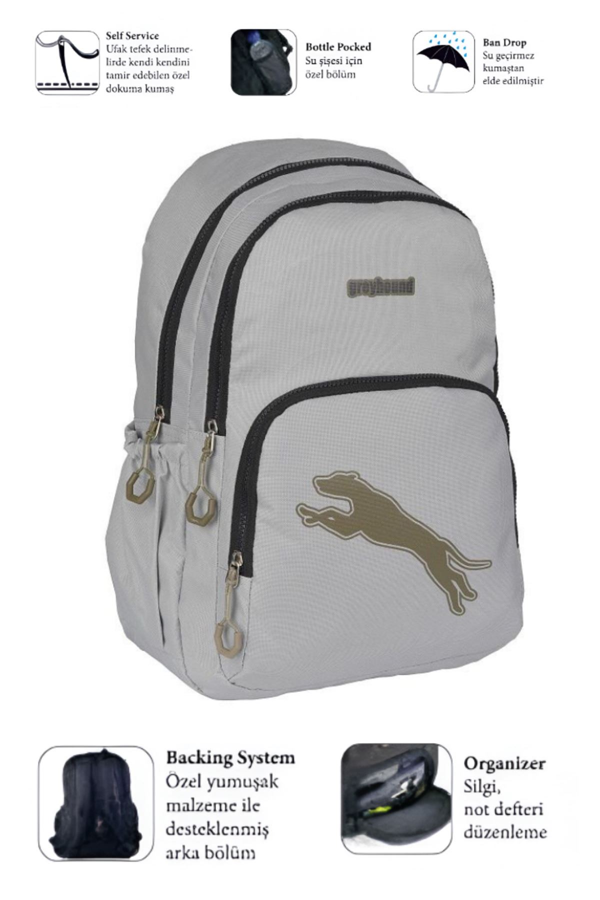 900 Ortopedik Çok Gözlü Okul & Günlük Sırt Çantası