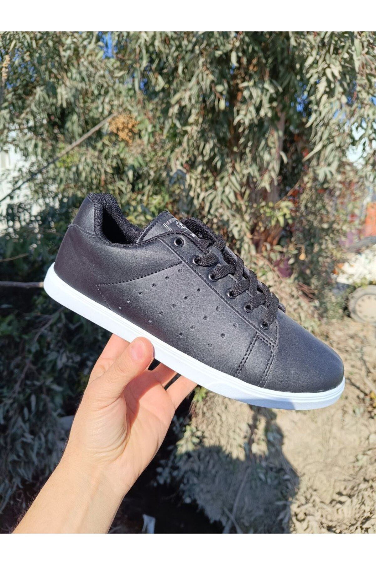 Temp Düz Ortopedik Rahat Bağcıklı 40-41-42-43-44 Numara Ayakkabı