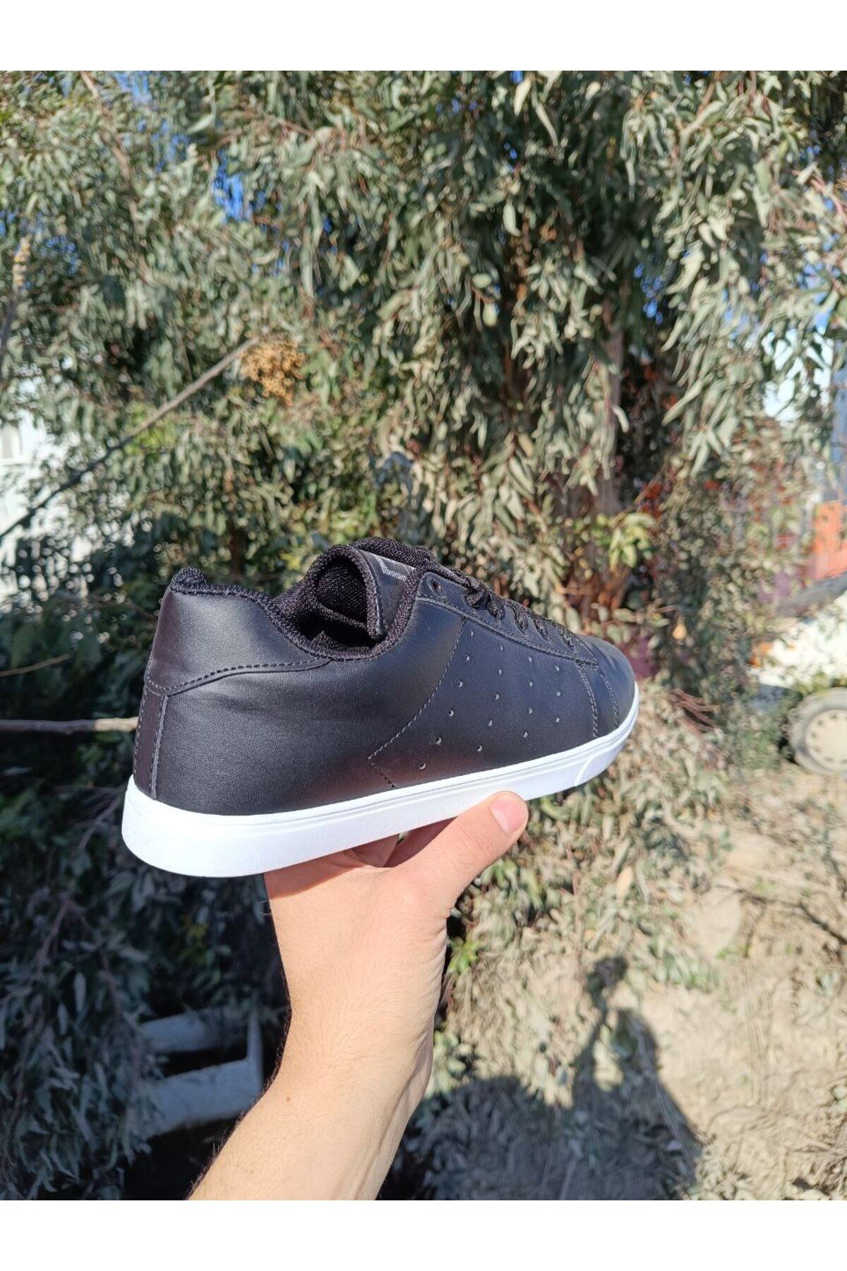 Temp Düz Ortopedik Rahat Bağcıklı 40-41-42-43-44 Numara Ayakkabı