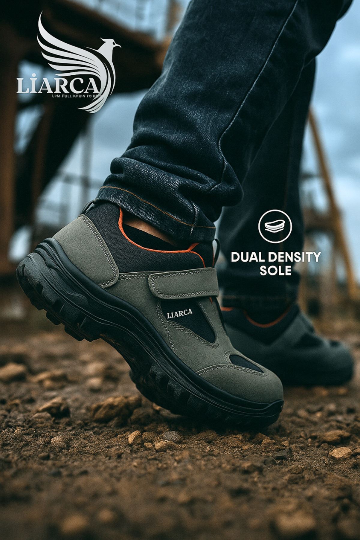 ProGuard™ Çelik Burunlu Deri İş Ayakkabısı – Hafif, Kaymaz, Şok Emici, Su & Yağ Geçirmez