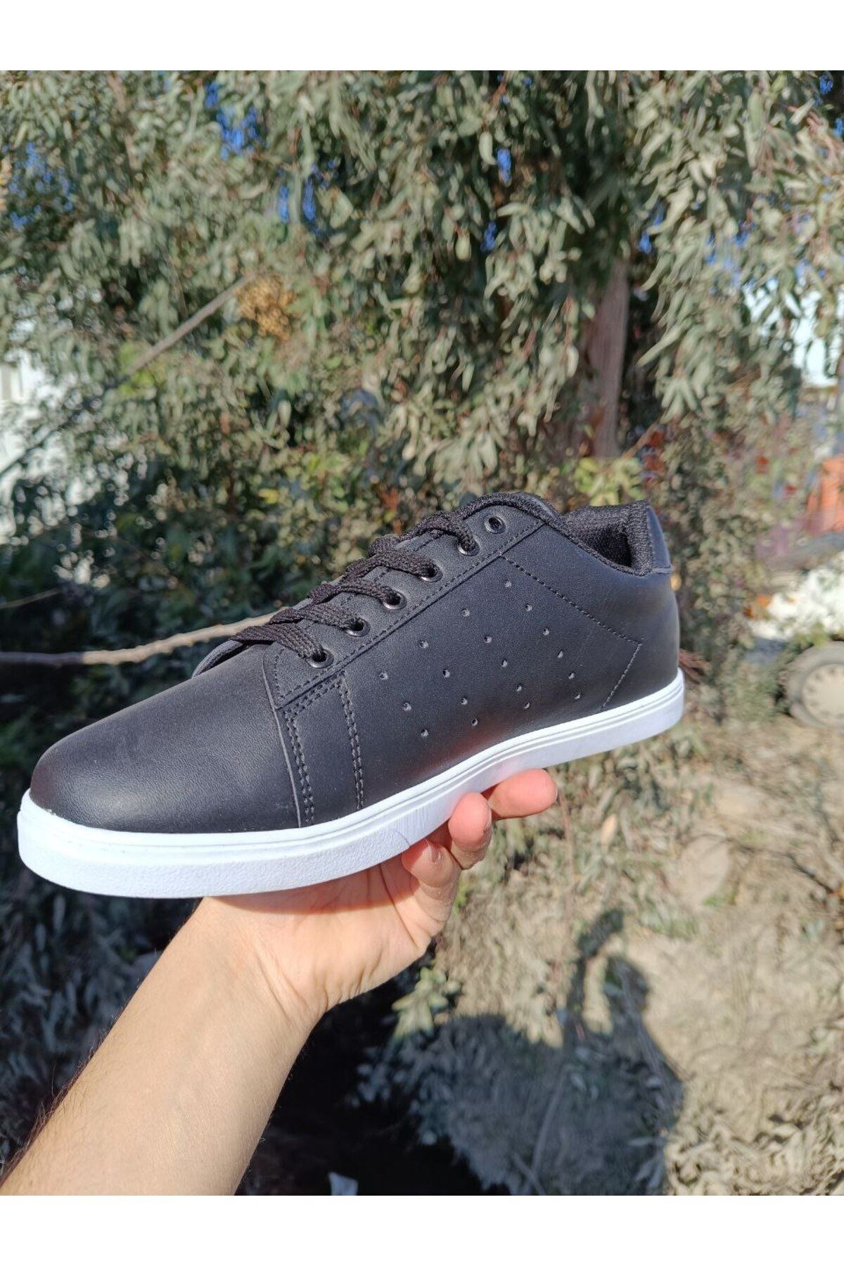 Temp Düz Ortopedik Rahat Bağcıklı 40-41-42-43-44 Numara Ayakkabı