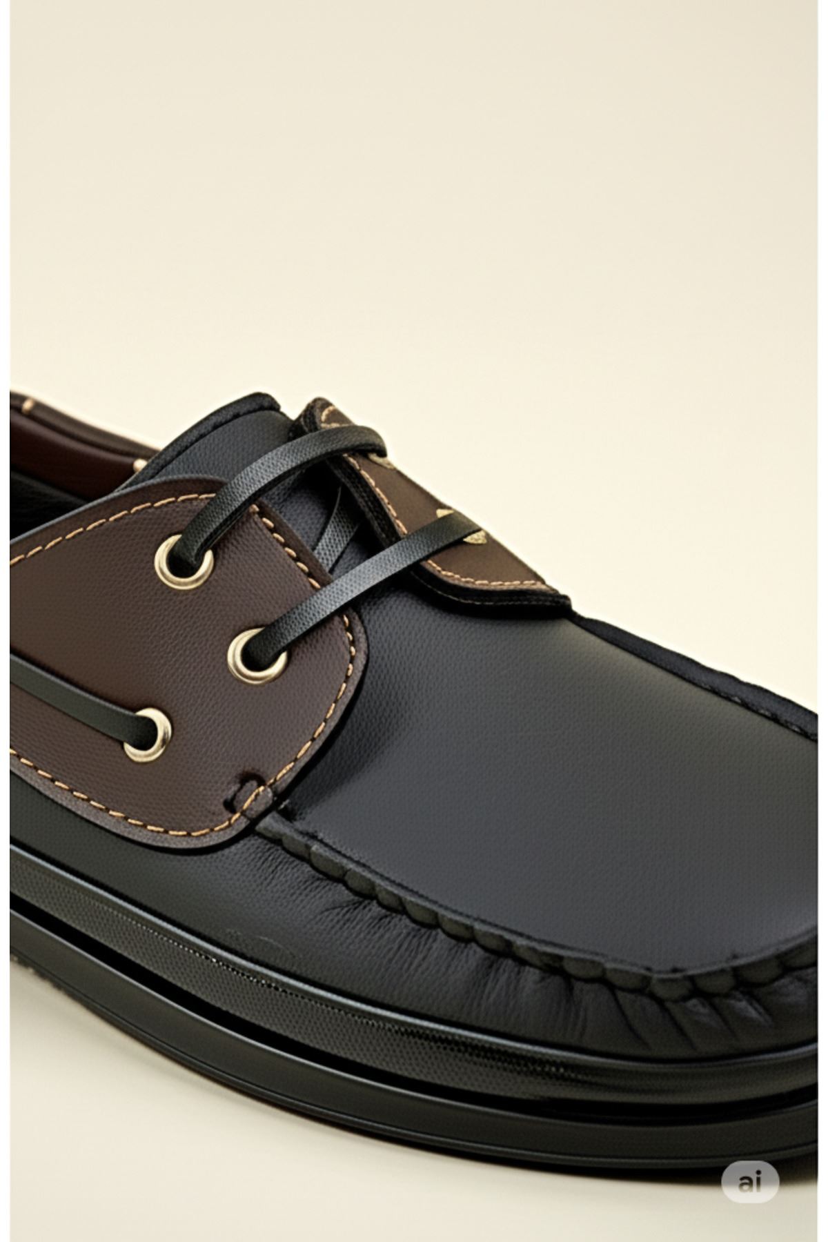 Tamamı Hakiki Deri Garantili Rahat Günlük Mokasen Tekne Stili Rahat Erkek Ortopedik Taban Ayakkabı