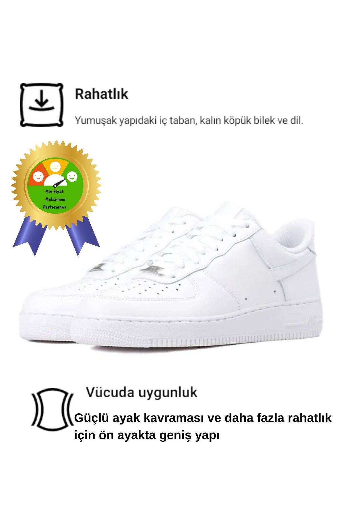 Old Seasoned Süper Rahat 4 Mevsim Unisex Günlük Yürüyüş Spor Ayakkabı Sneaker
