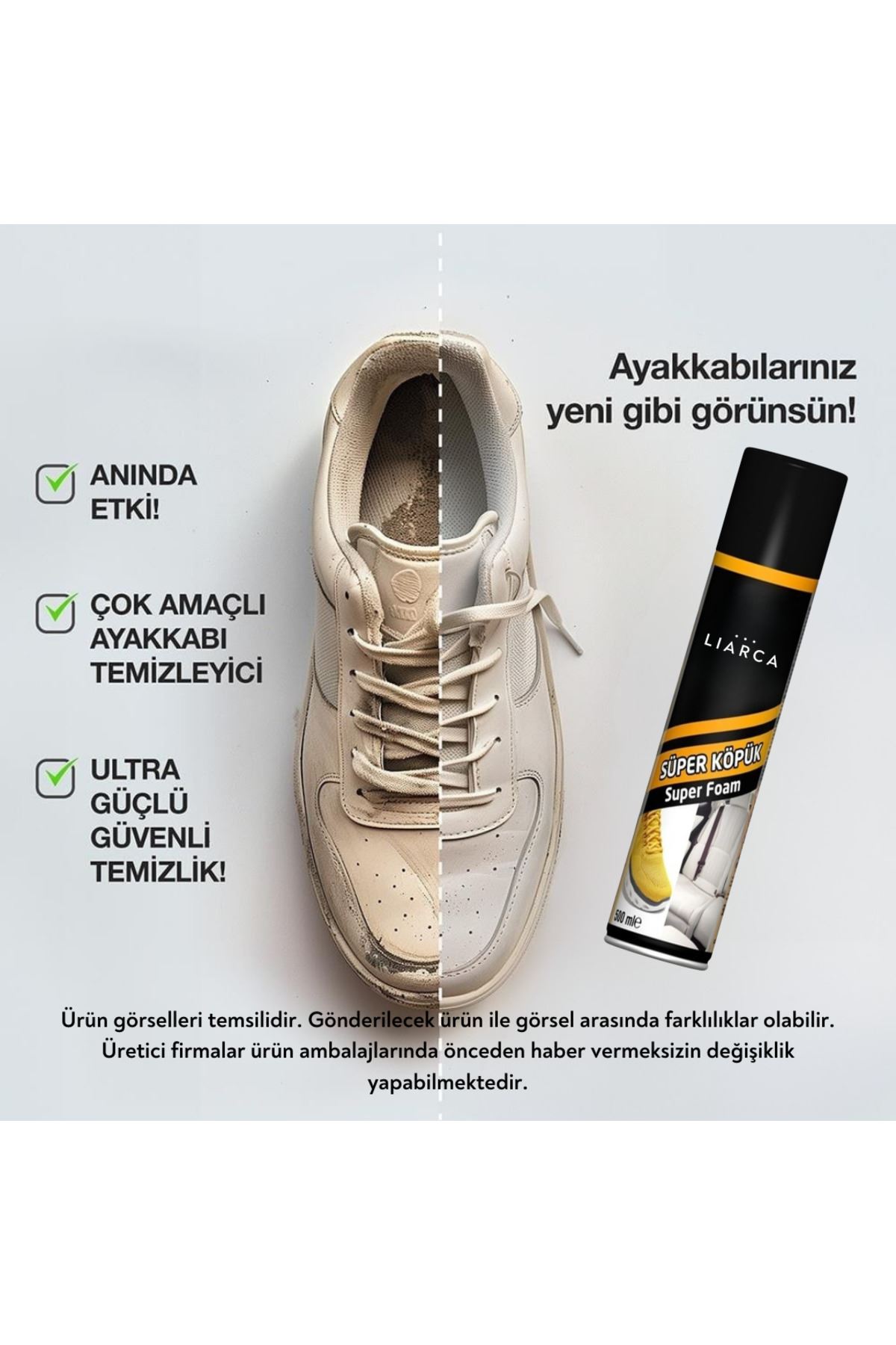 Ayakkabı Tekstil Mutfak Giysi Koltuk Torpido Halı Çok Amaçlı Temizlik Köpüğü Süper Köpük