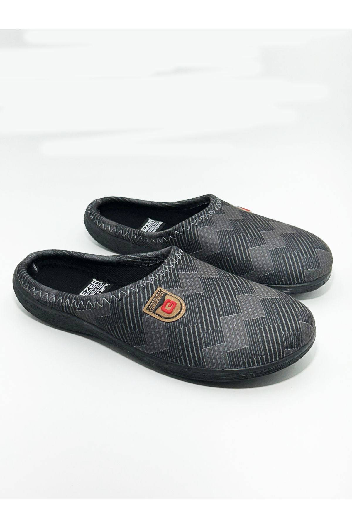 Erkek Kışlık Yıkanabilir Çeyiz/Bohça Renkli Desenli Ev Terliği