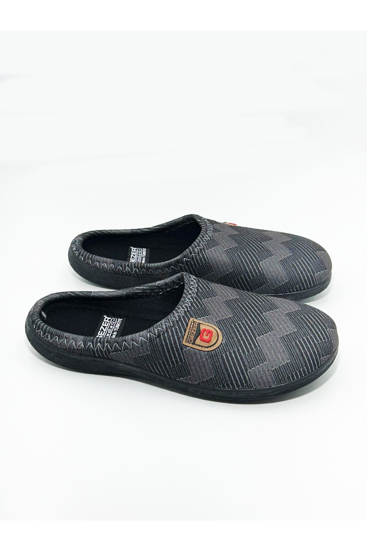 Erkek Kışlık Yıkanabilir Çeyiz/Bohça Renkli Desenli Ev Terliği