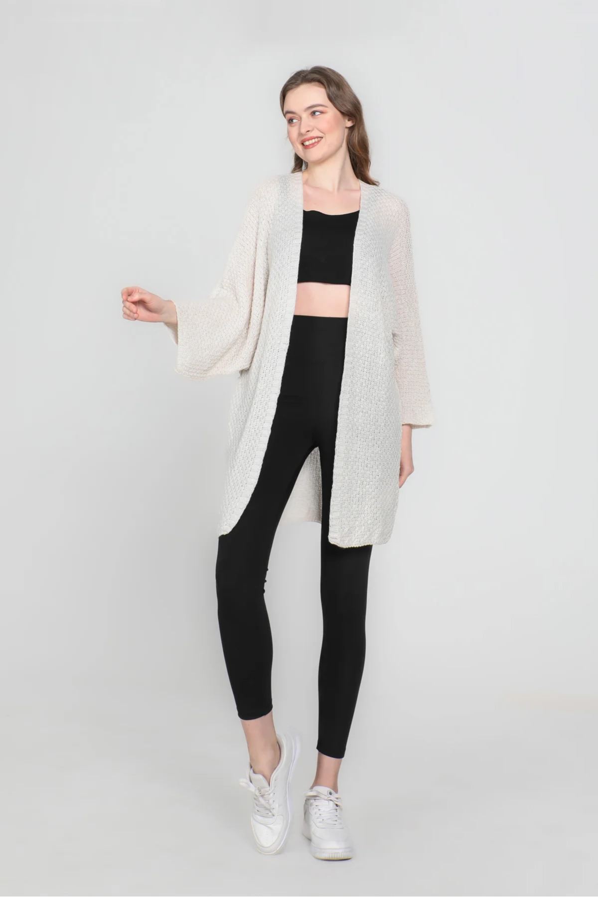 Yarasa Kol Mevsimlik Hırka