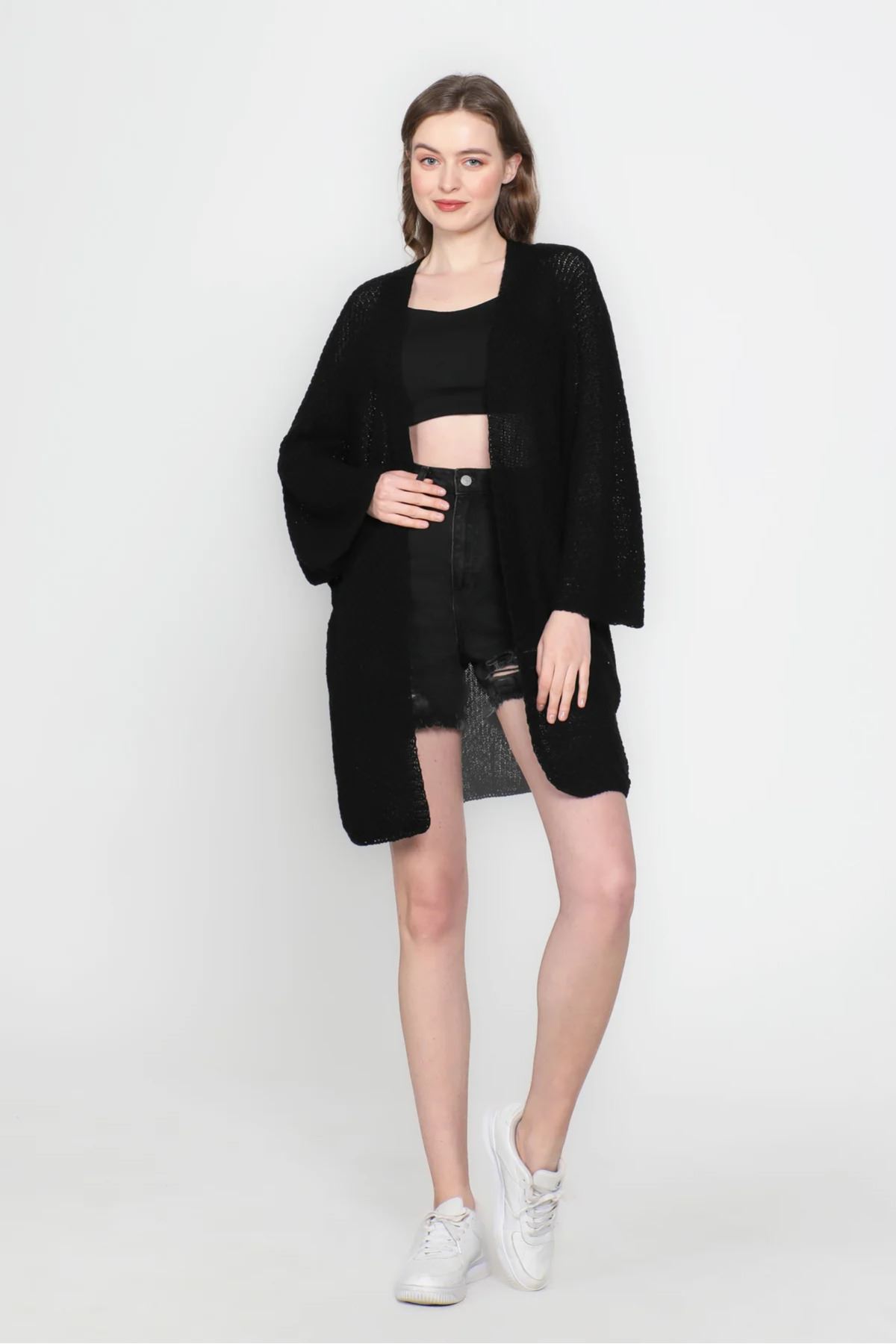 Yarasa Kol Mevsimlik Hırka