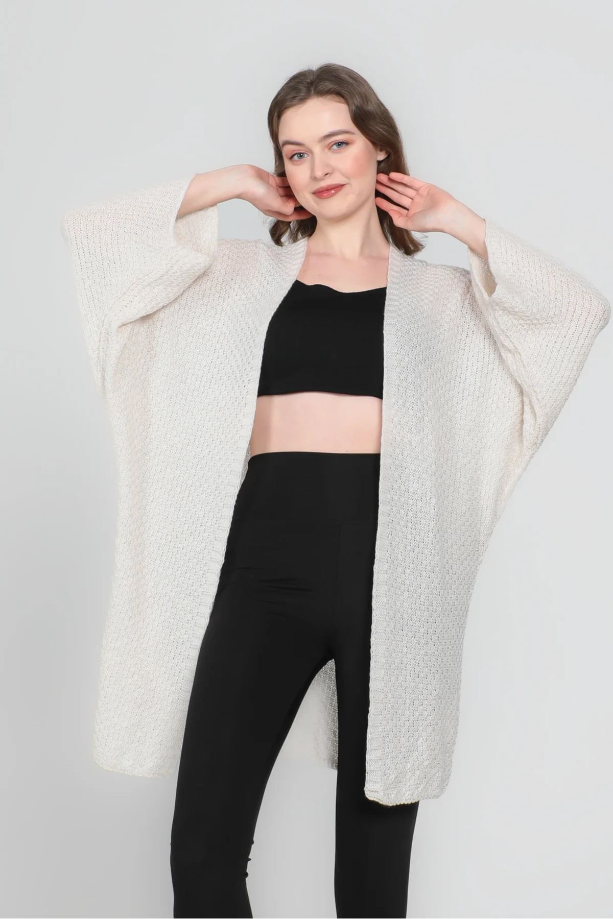 Yarasa Kol Mevsimlik Hırka