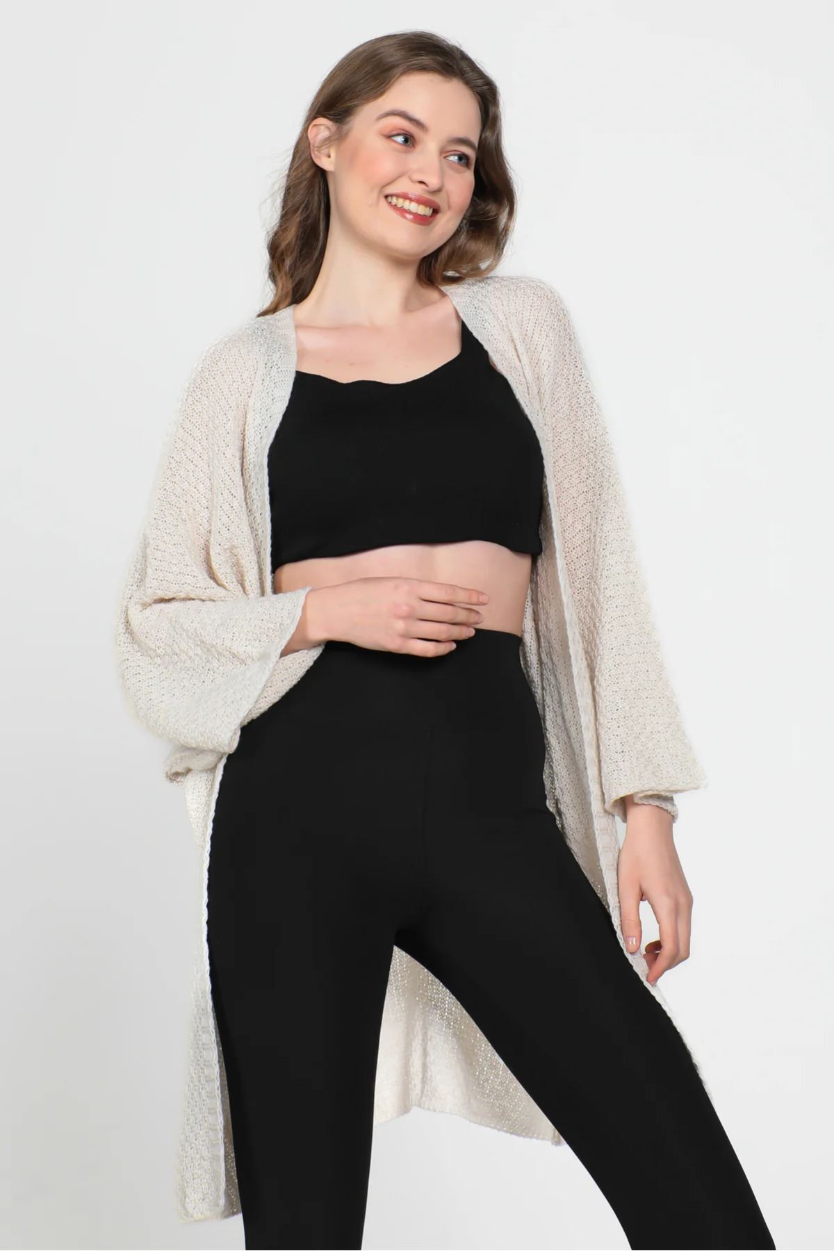 Yarasa Kol Mevsimlik Hırka