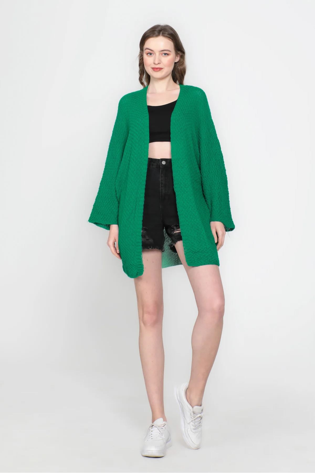 Yarasa Kol Mevsimlik Hırka