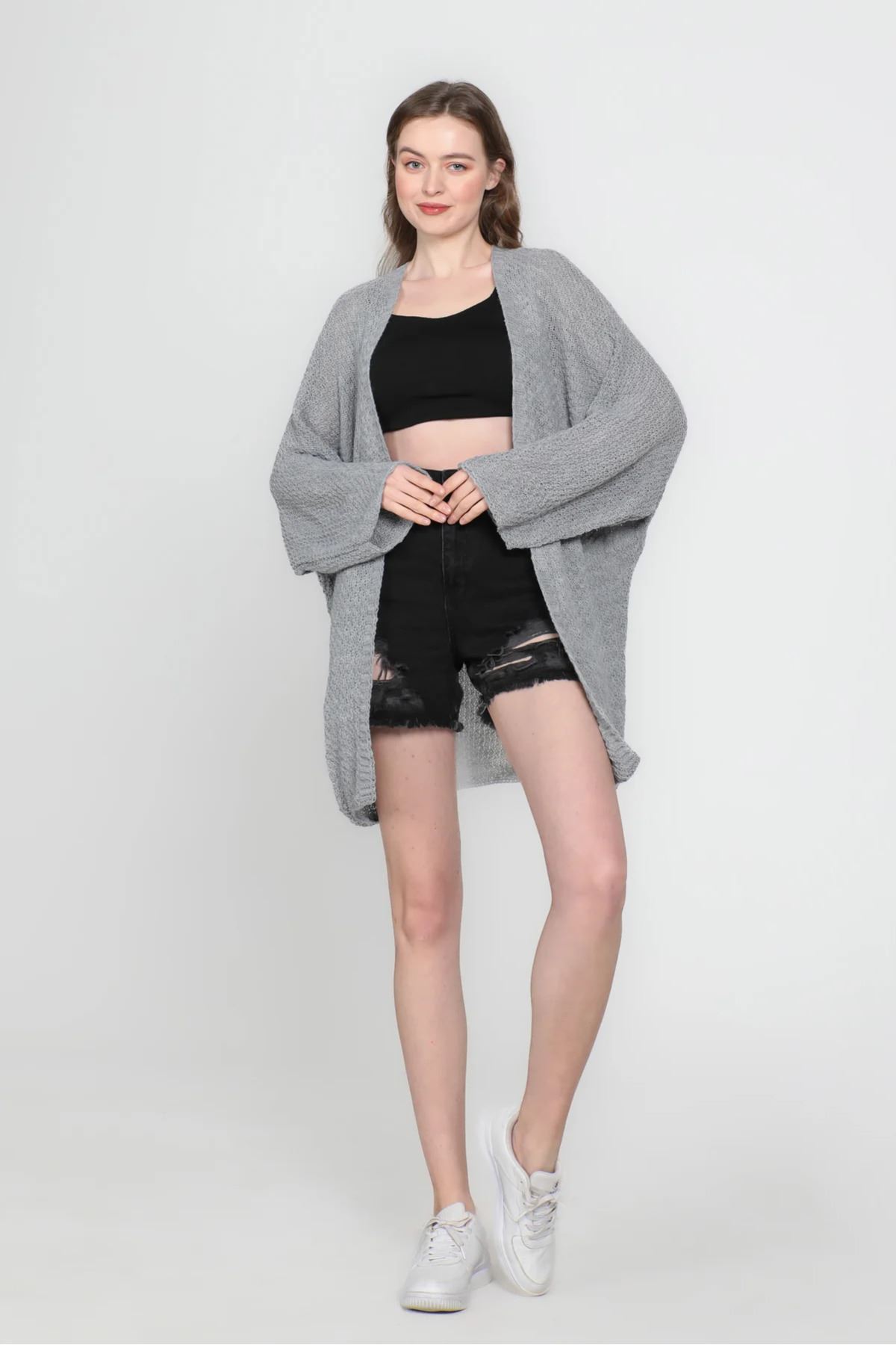 Yarasa Kol Mevsimlik Hırka