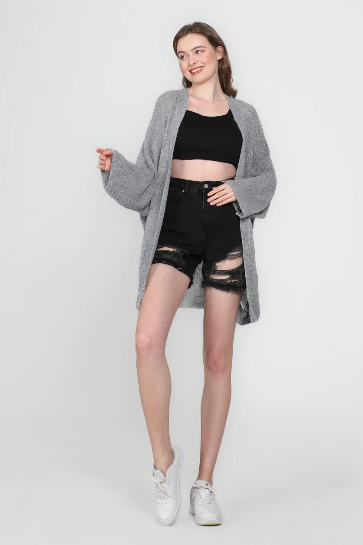 Yarasa Kol Mevsimlik Hırka