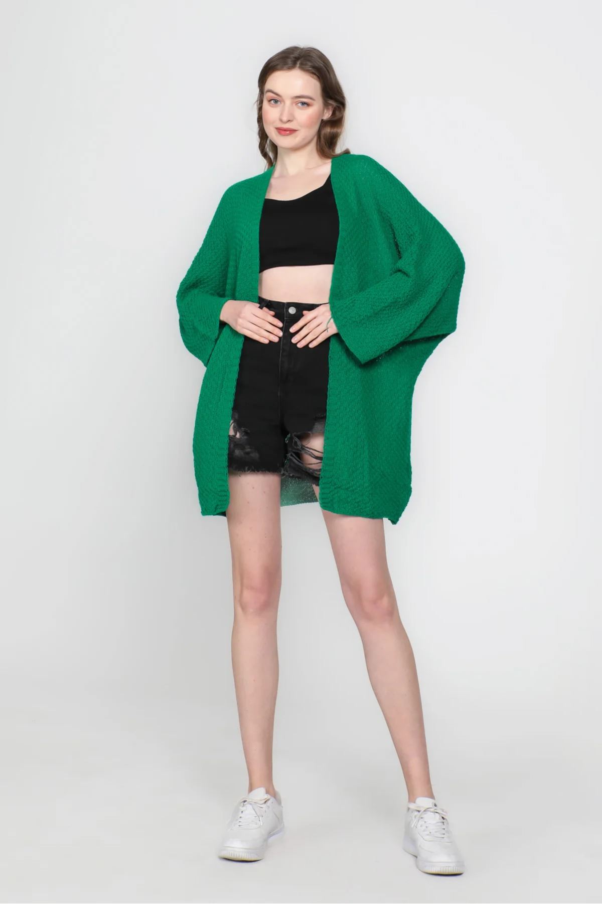 Yarasa Kol Mevsimlik Hırka