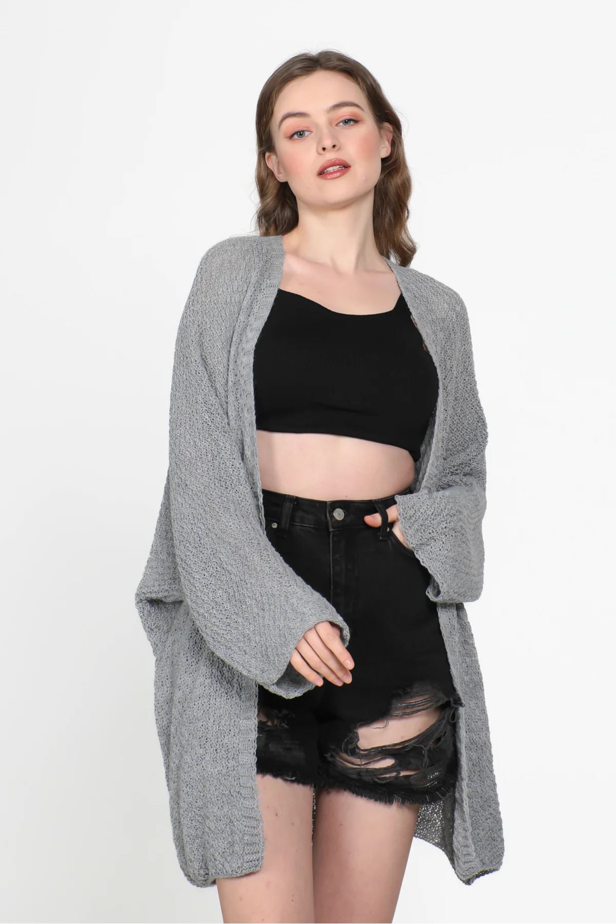 Yarasa Kol Mevsimlik Hırka