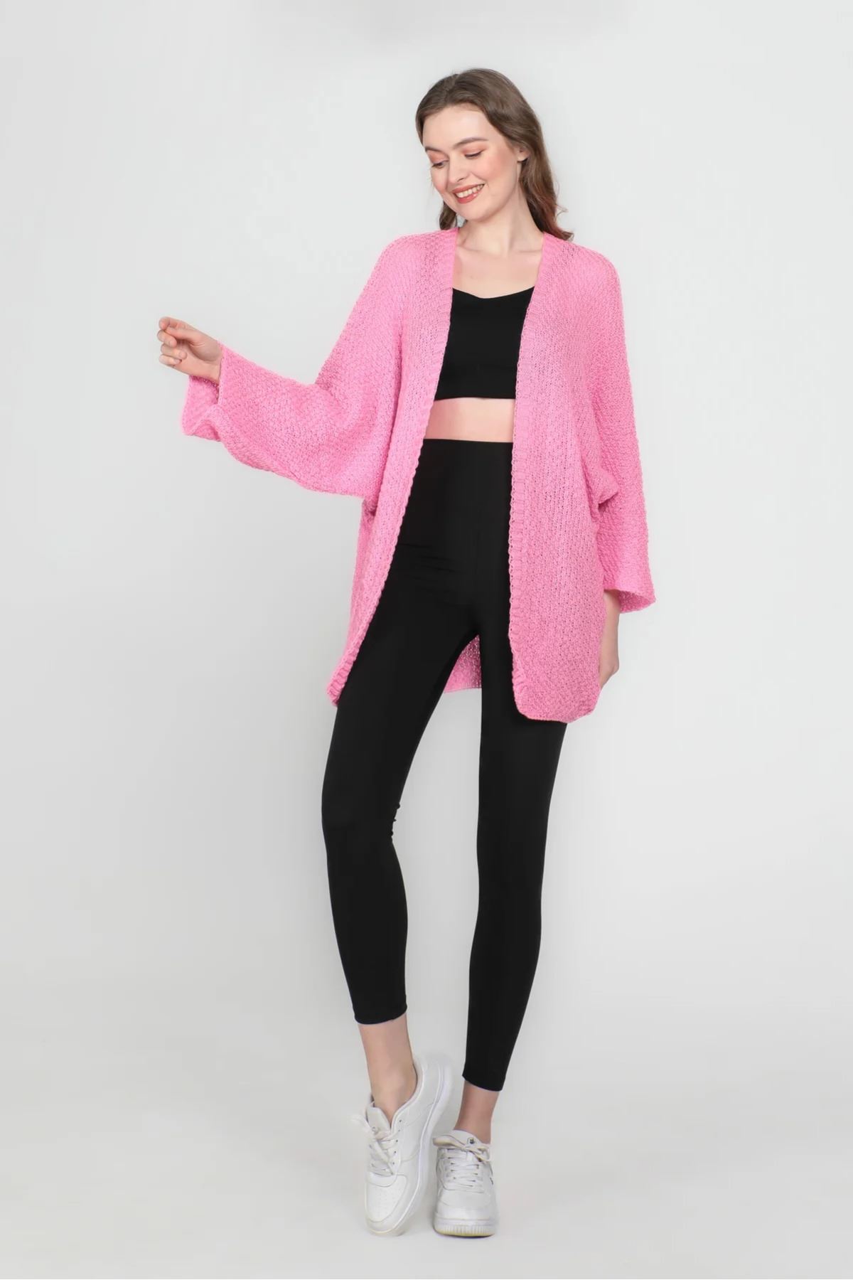 Yarasa Kol Mevsimlik Hırka