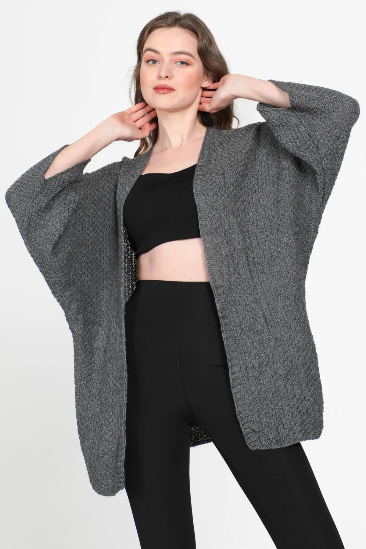 Yarasa Kol Mevsimlik Hırka