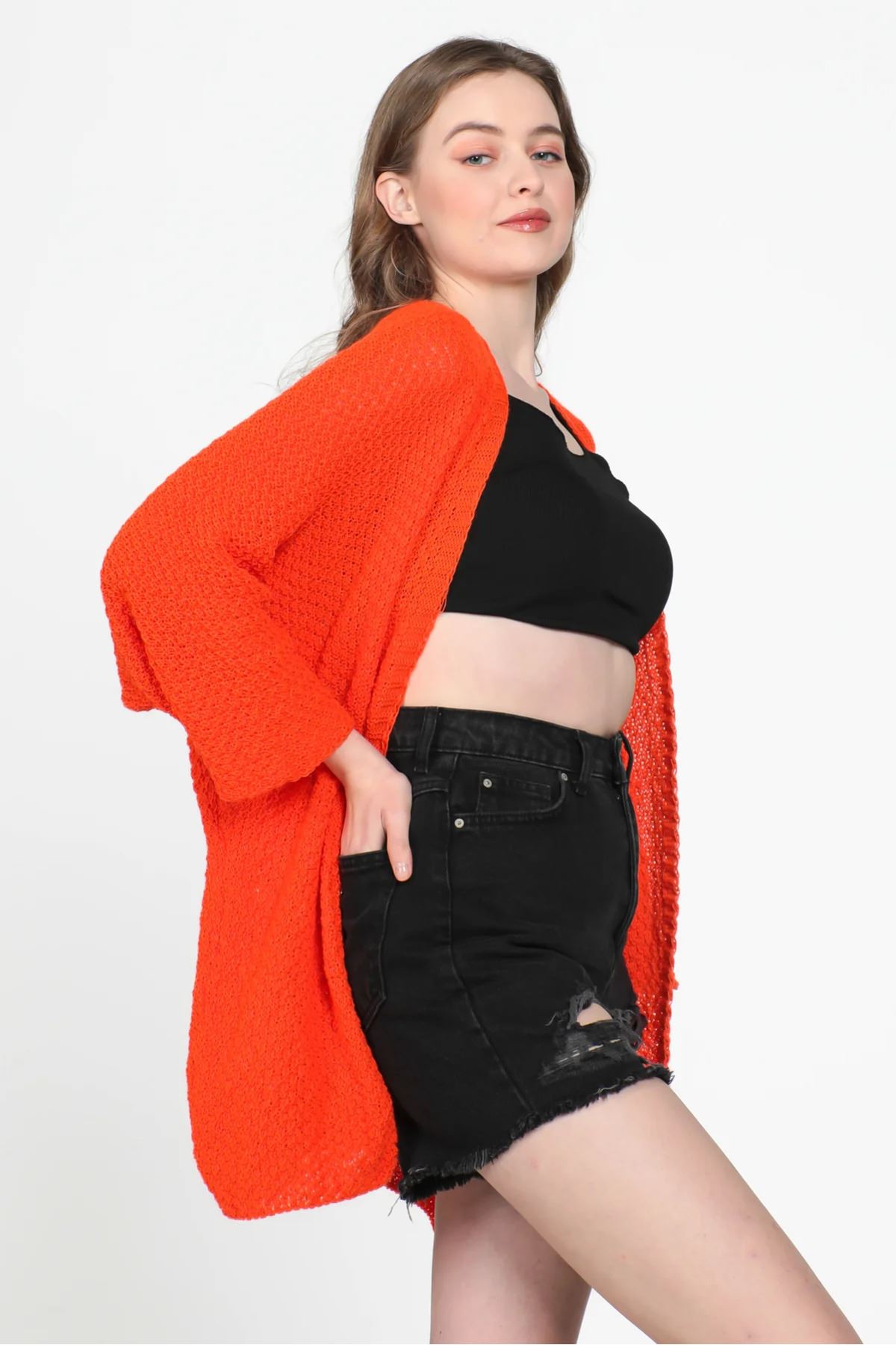 Yarasa Kol Mevsimlik Hırka