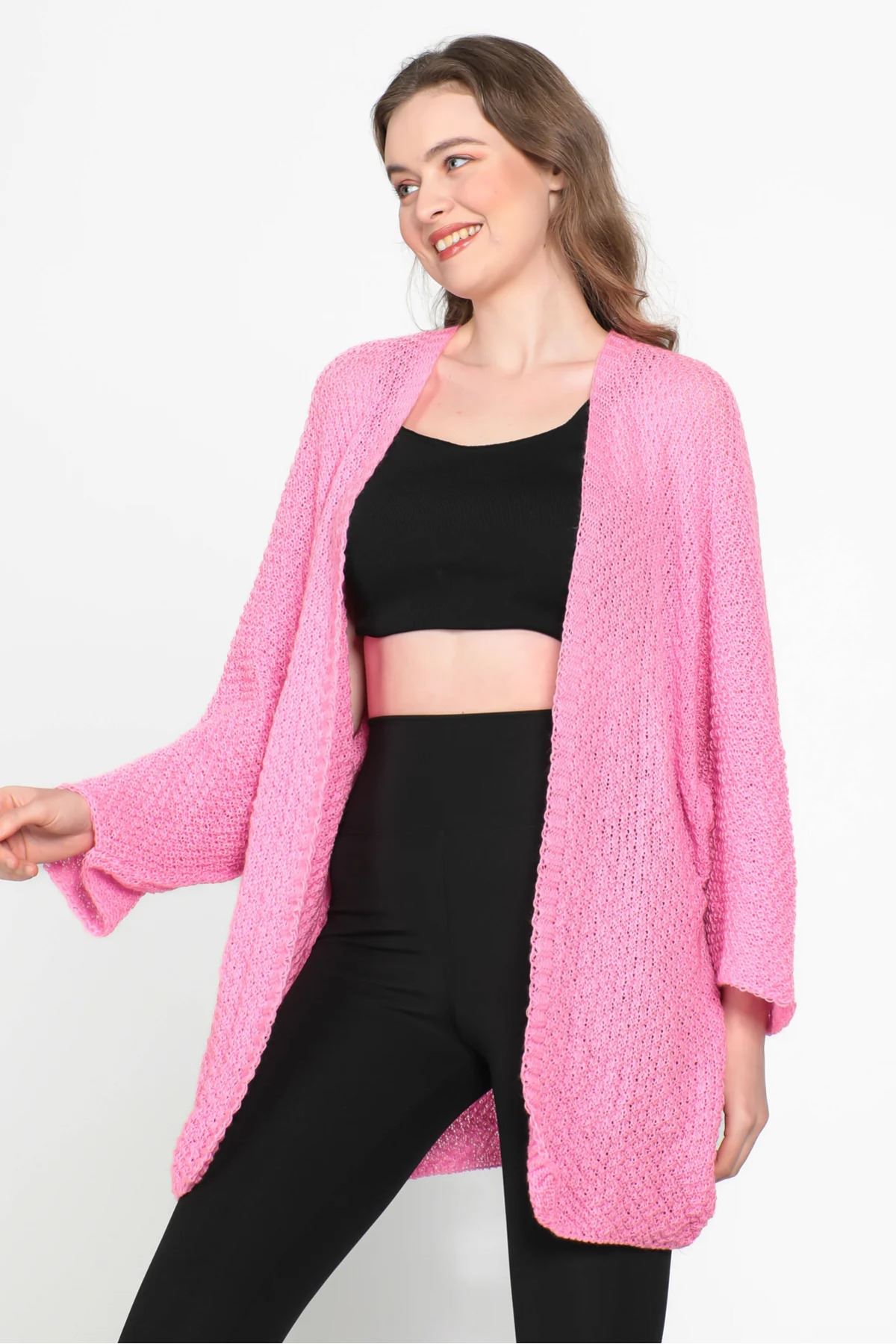 Yarasa Kol Mevsimlik Hırka