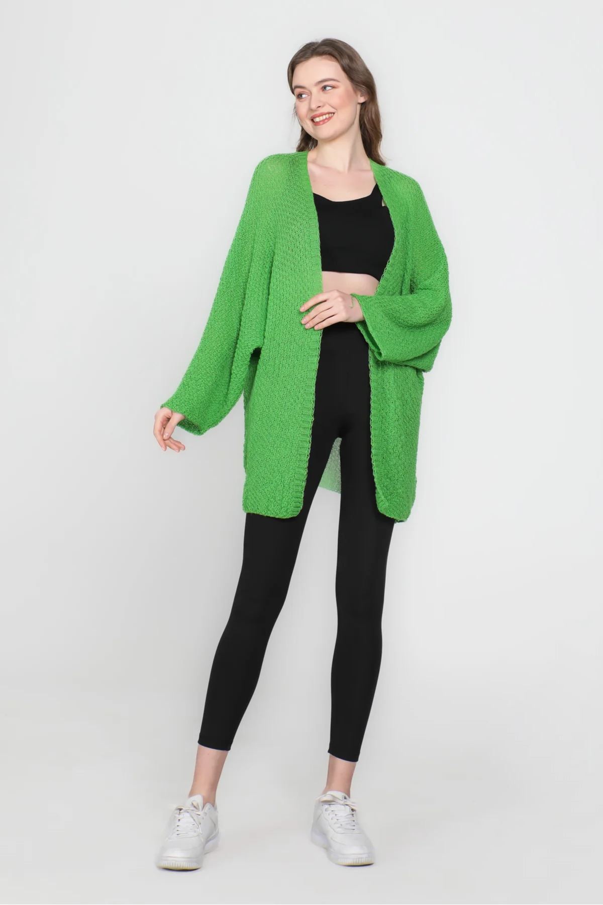 Yarasa Kol Mevsimlik Hırka