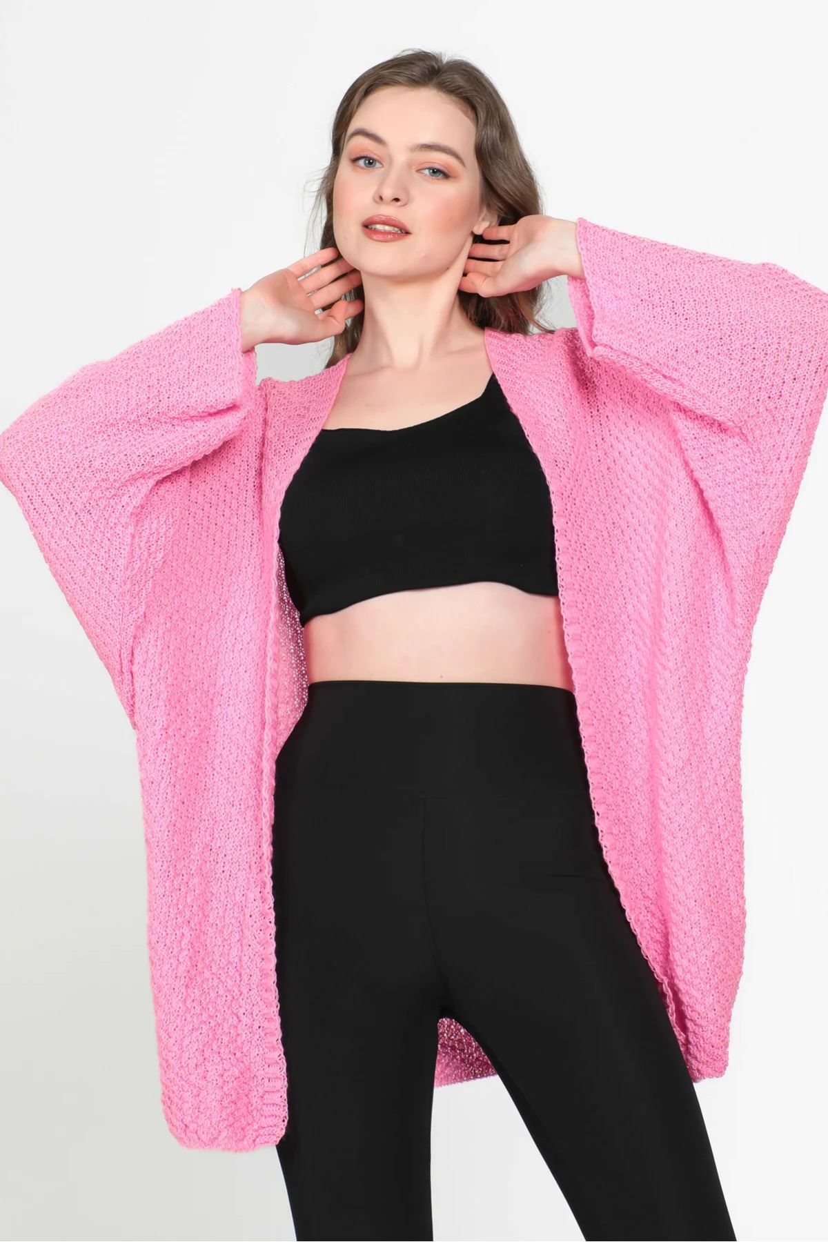 Yarasa Kol Mevsimlik Hırka