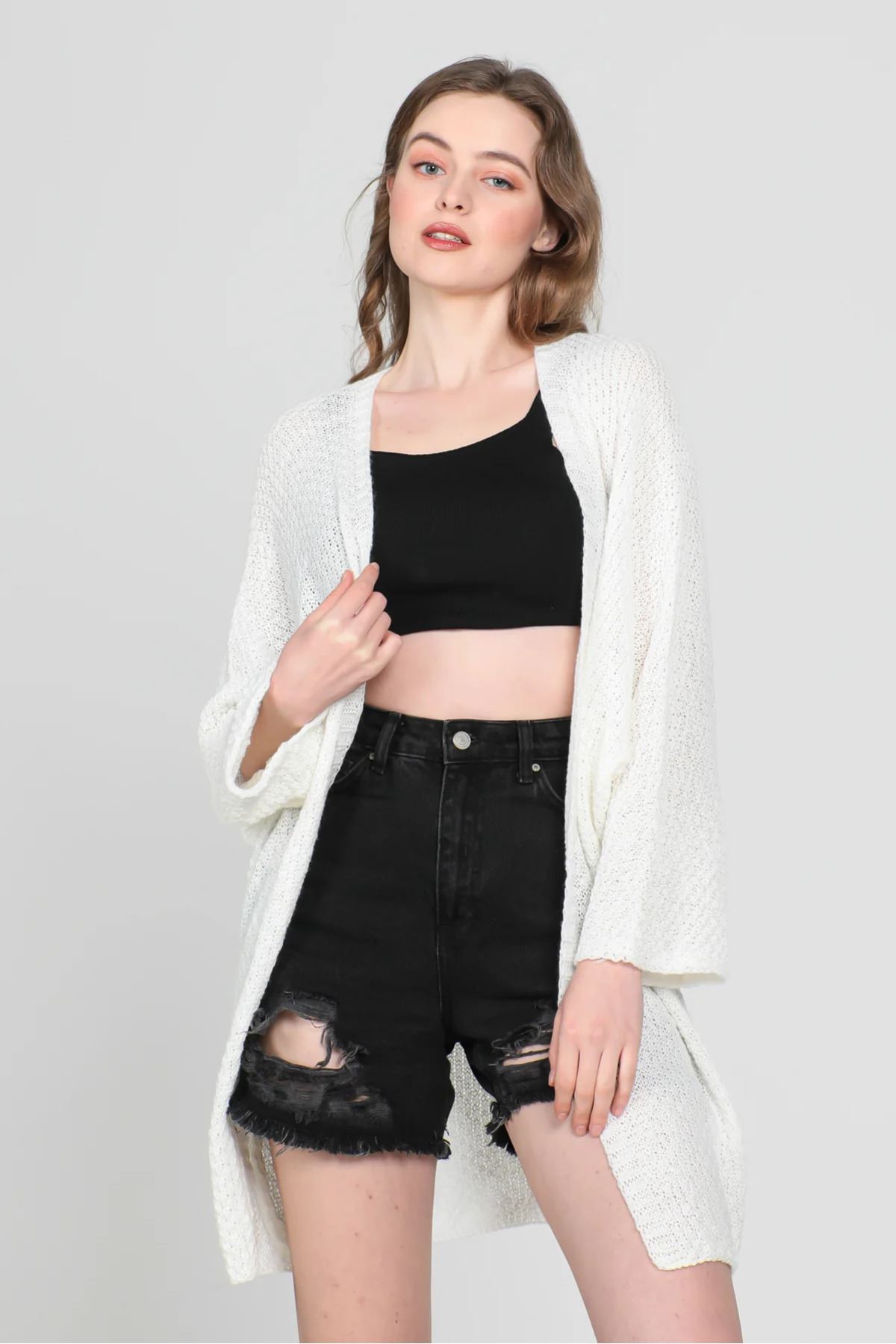 Yarasa Kol Mevsimlik Hırka