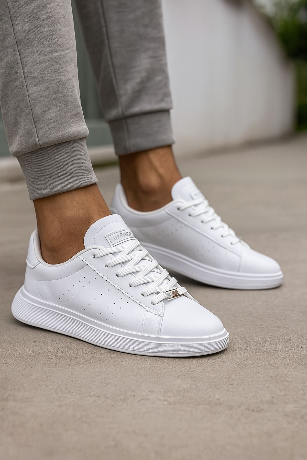 PureStep Kadın Erkek Cilt Rahat Tabanlı Günlük Spor Ayakkabı 36 37 38 39 40 41 42 43 44 Numara