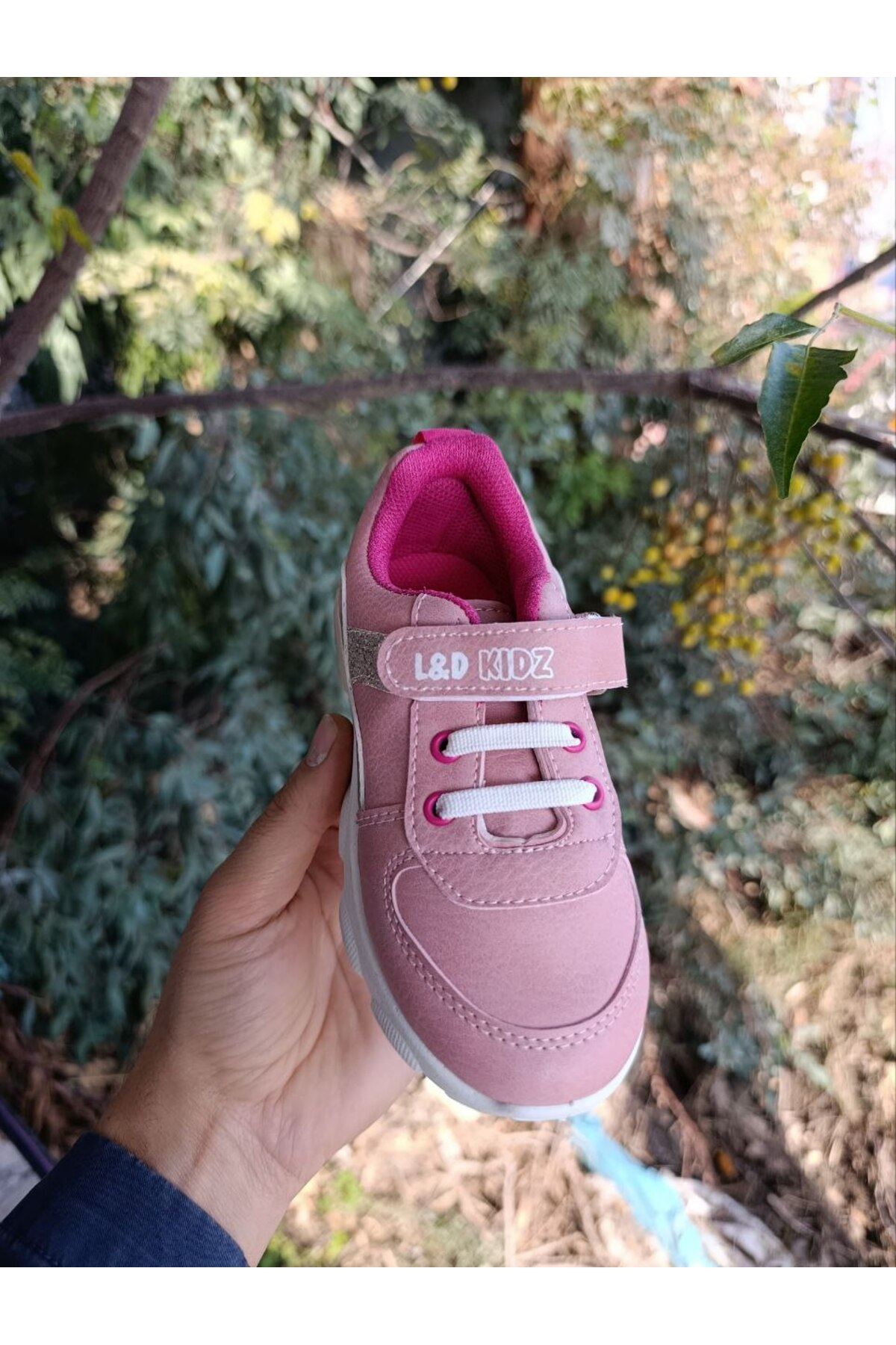 SoftBubble Kız Çocuk Rahat Deri Spor Ayakkabı Balon Taban Ortopedik Cırtlı Kışlık Günlük Ayakkabı