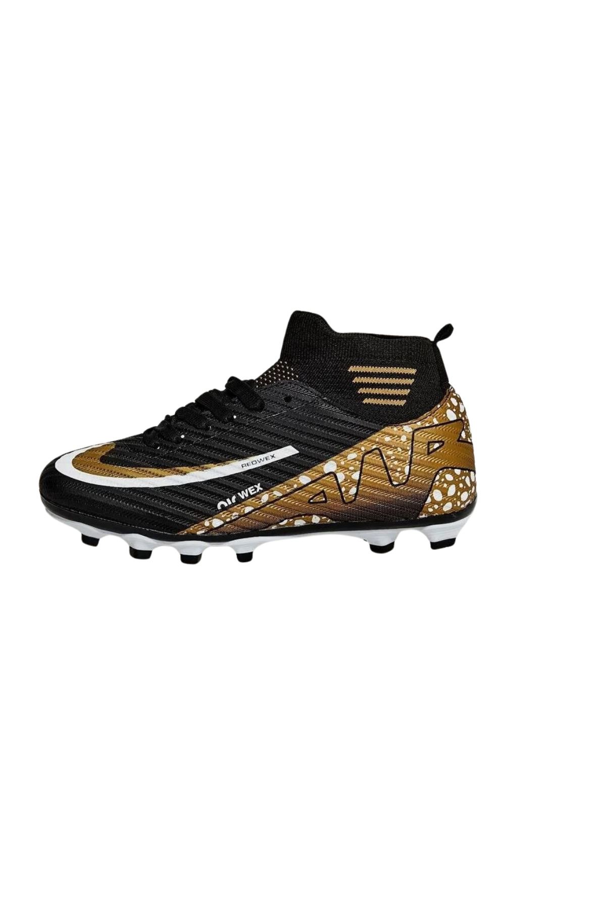 Pro-Half Futbol Ayakkabısı Halısaha Çim Saha Çoraplı Çocuk Krampon Yetişkin Krampon