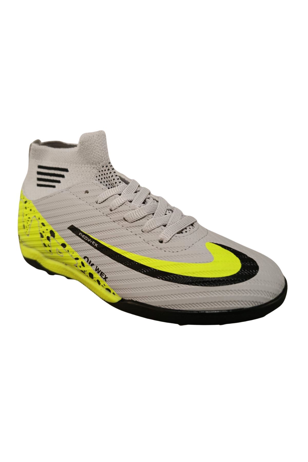 Strike Futbol Ayakkabısı Halısaha Çim Saha Çoraplı Çocuk Krampon Yetişkin