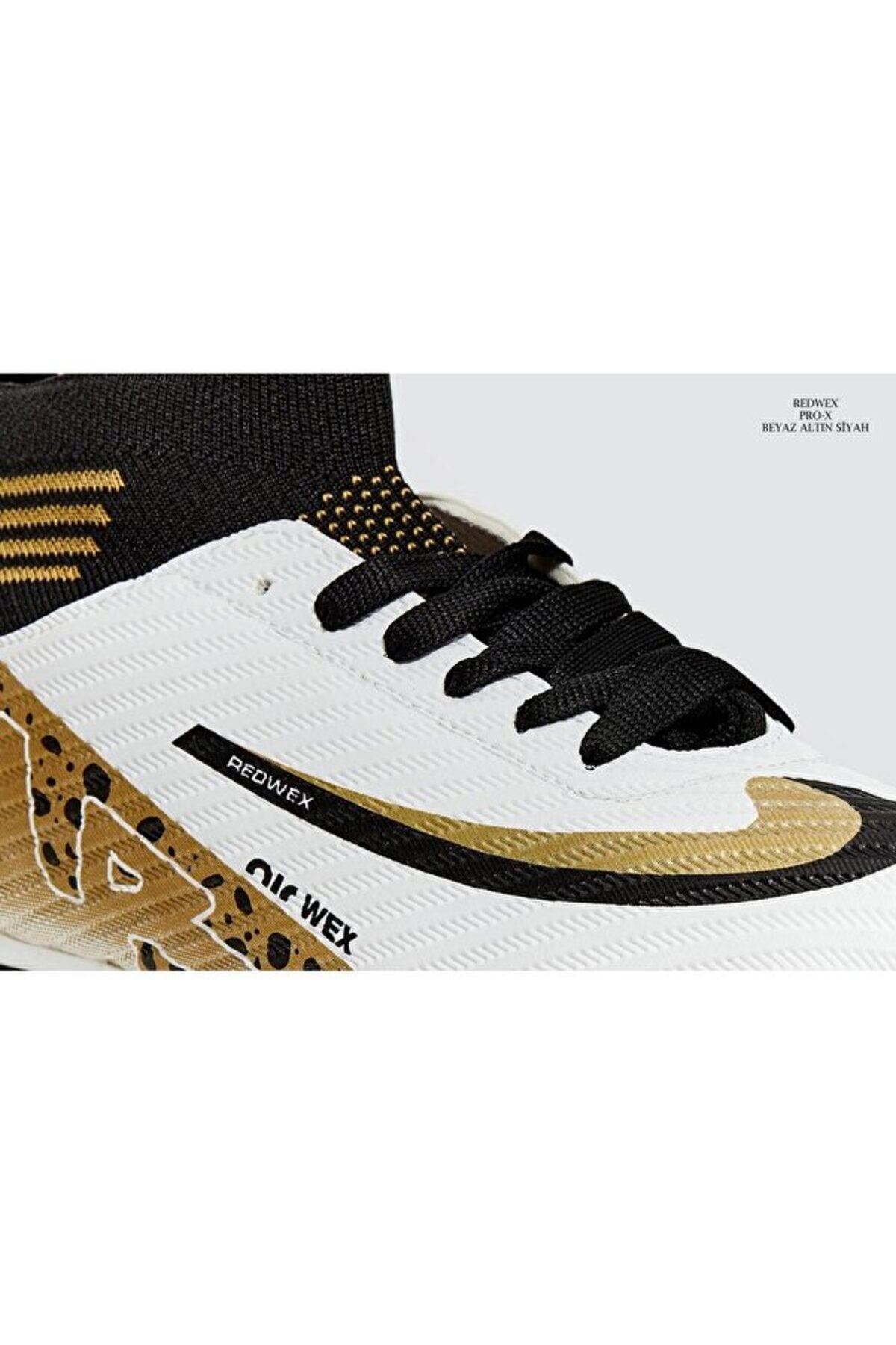 Pro-Half Futbol Ayakkabısı Halısaha Çim Saha Çoraplı Çocuk Krampon Yetişkin Krampon