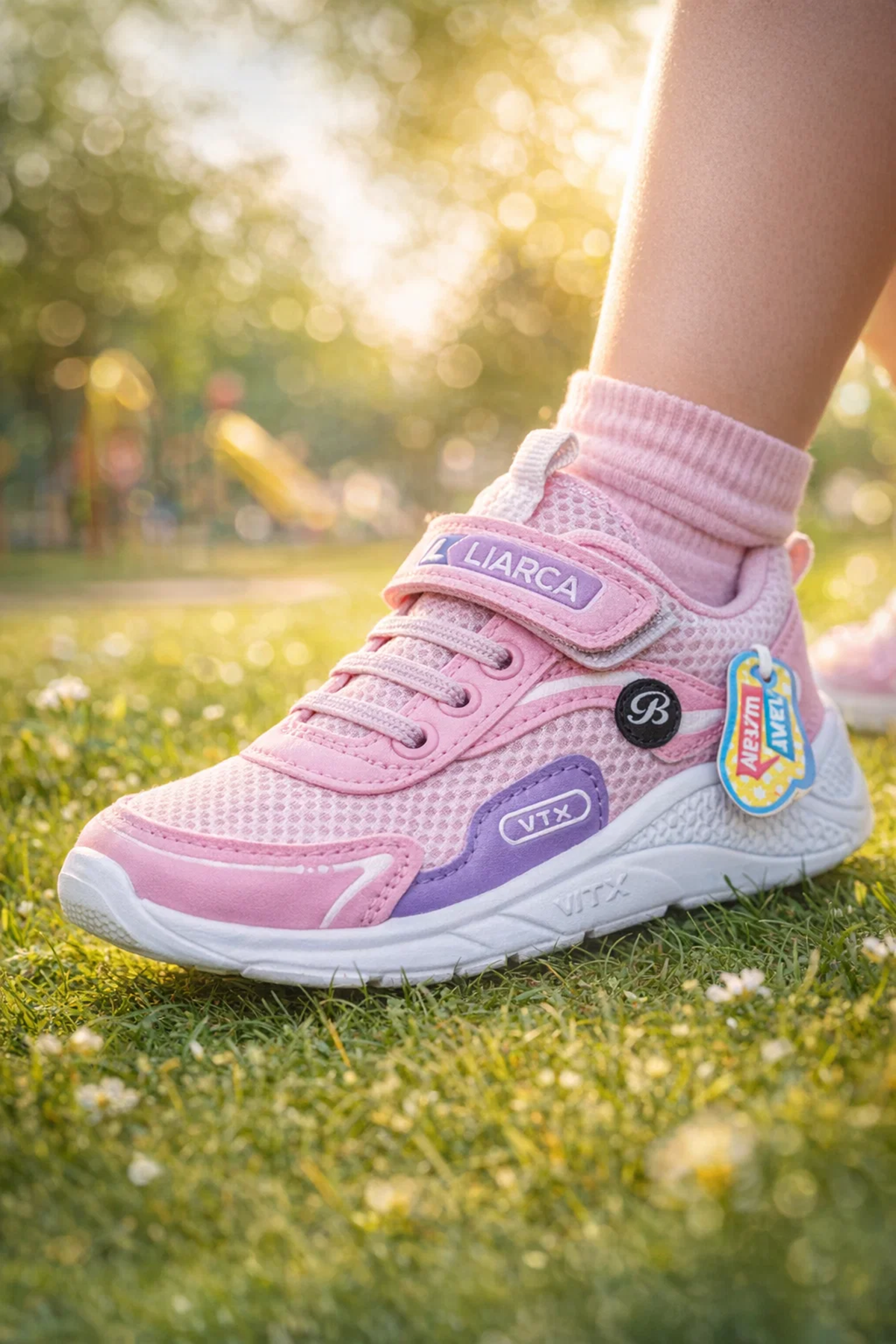 Unisex Kız Çocuk Erkek Çocuk Yazlık Spor Ayakkabı – Konforlu, Dayanıklı, Cırt Bantlı