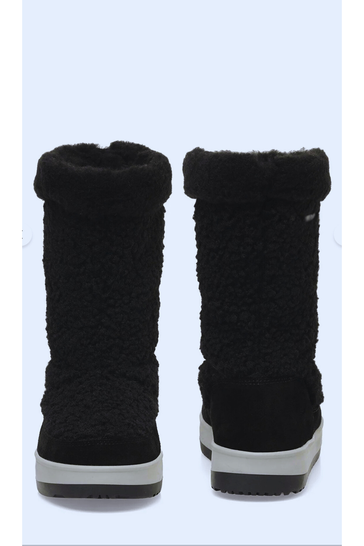 Aurora Siyah Kadın Kar Botu – Su Geçirmez, Kürklü, Kaymaz Tabanlı Kışlık Çizme (1 Beden Büyük Önerilir)