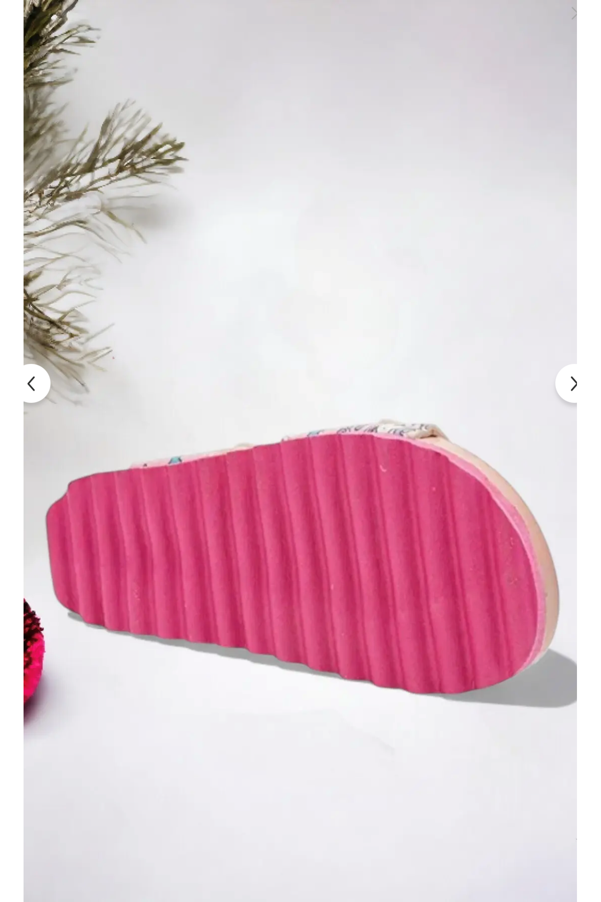 Ponchiq Kız Çocuk Pembe Baskılı Yazlık Sandalet 26-35