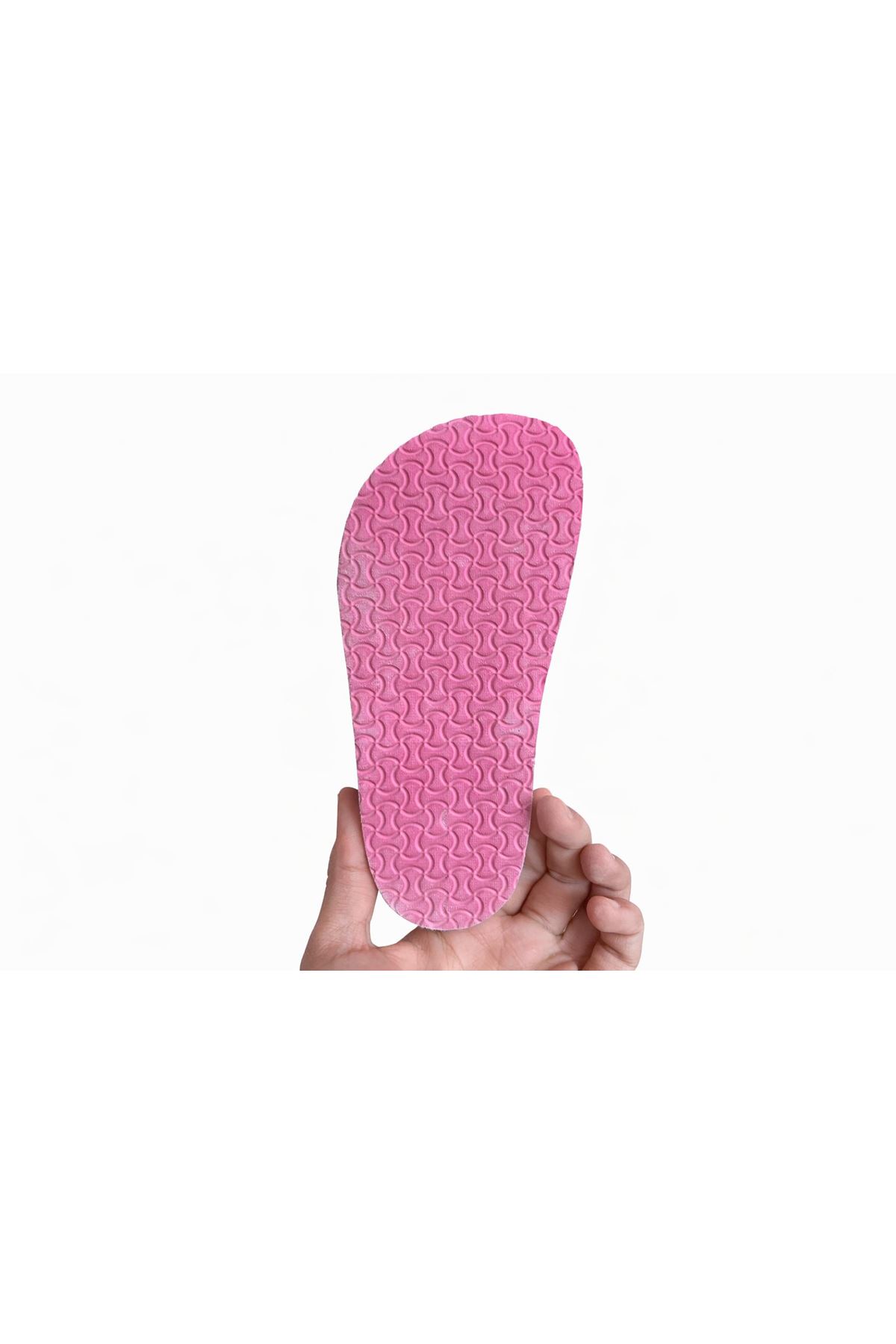 Ponchiq Kız Çocuk Pembe Baskılı Yazlık Sandalet 26-35