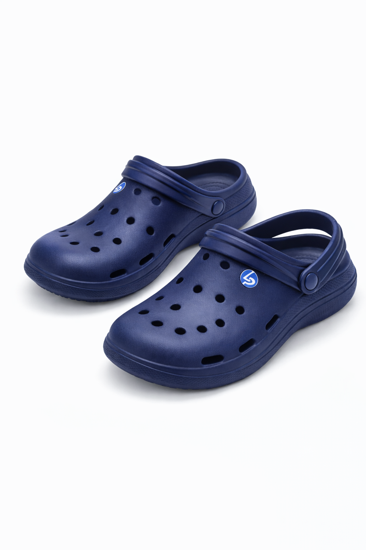 Lacivert Plaj Bahçe Günlük Çeyiz Rahat Kaymaz Taban Ortopedik Kadın Erkek Unisex Kapalı Terlik