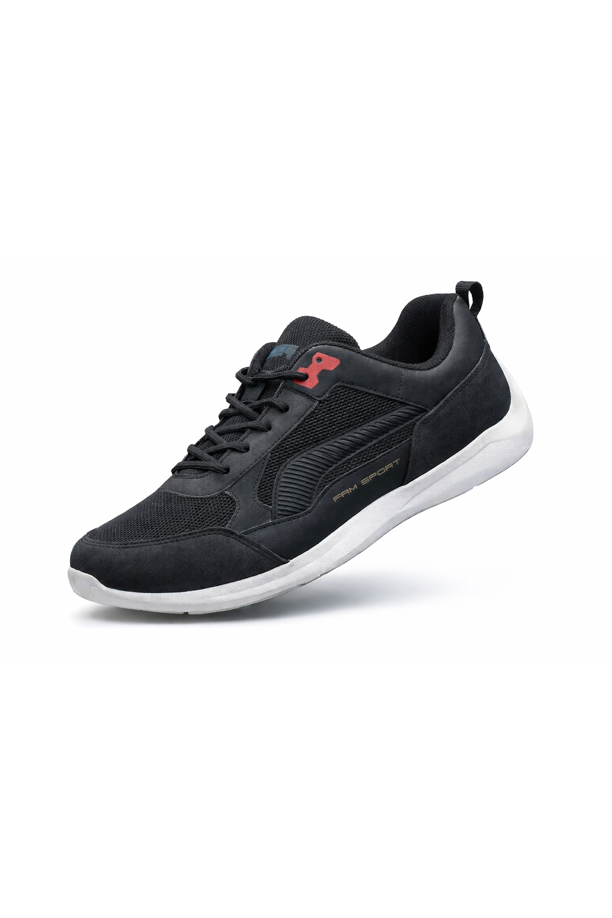 FAM Sport Siyah Erkek Spor Ayakkabı – Hafif & Nefes Alabilir Günlük Sneaker