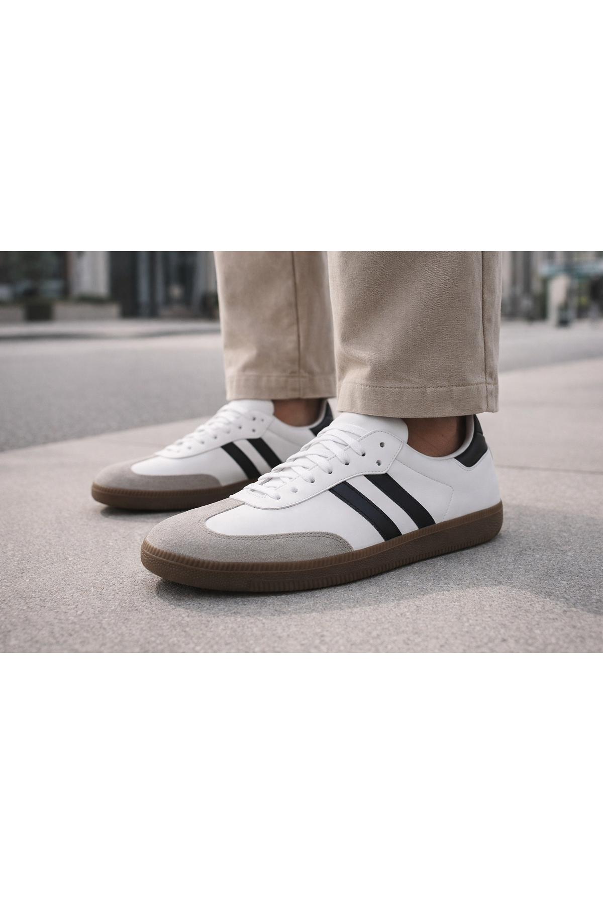 Unisex Ortopedik Sneaker – Süper Yumuşak Taban, Yan Ped Destekli, Deri İç Dış, Su Geçirmez 4 Mevsim Yürüyüş Ayakkabısı