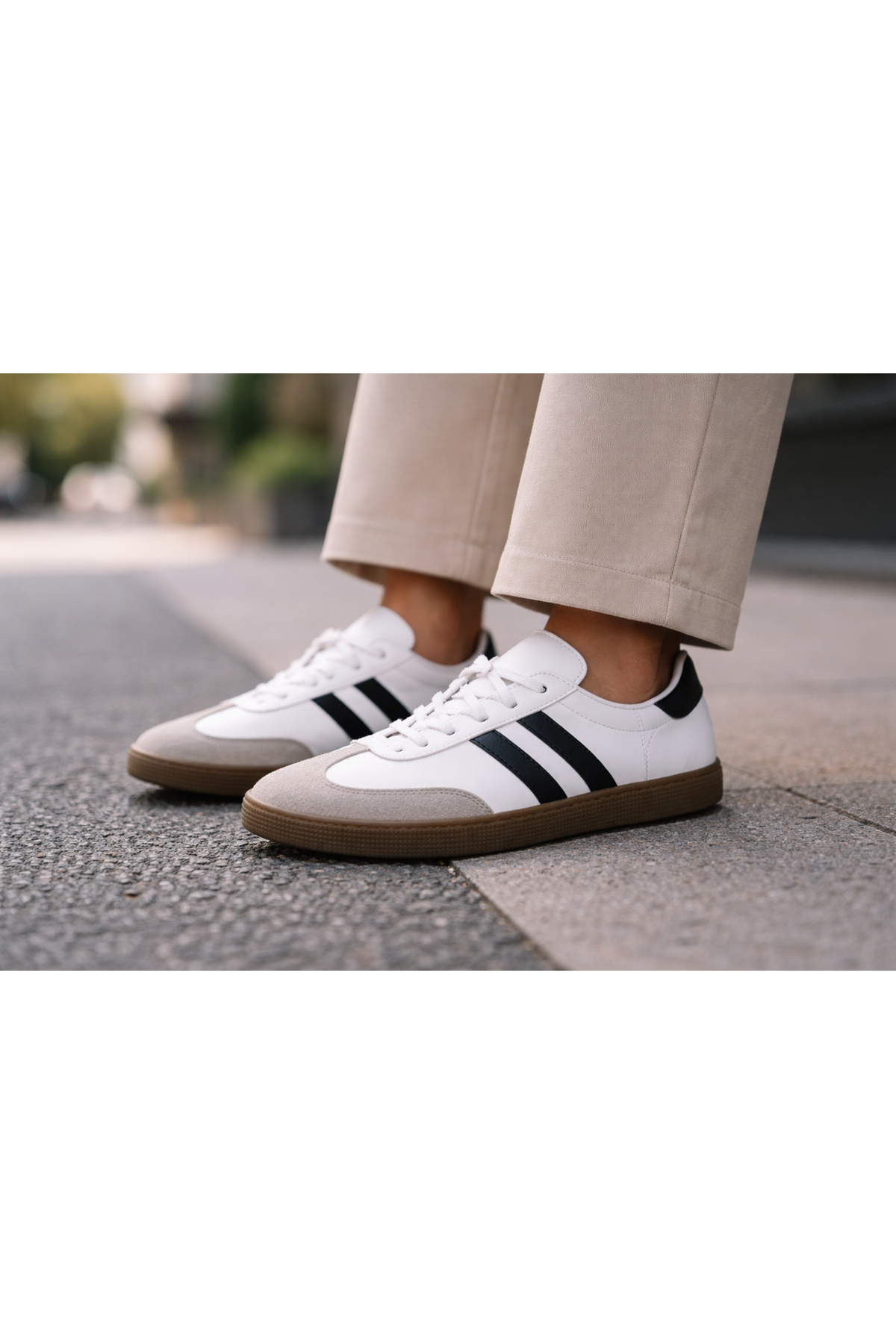 Unisex Ortopedik Sneaker – Süper Yumuşak Taban, Yan Ped Destekli, Deri İç Dış, Su Geçirmez 4 Mevsim Yürüyüş Ayakkabısı