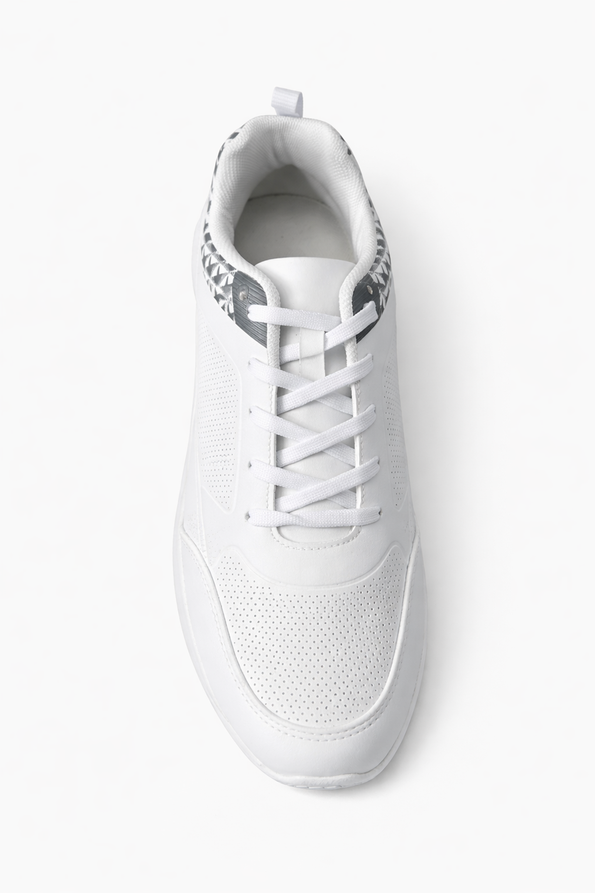 Hava Tabanlı Beyaz Unisex Spor Ayakkabı - Rahat ve Şık Günlük Yürüyüş Ayakkabısı