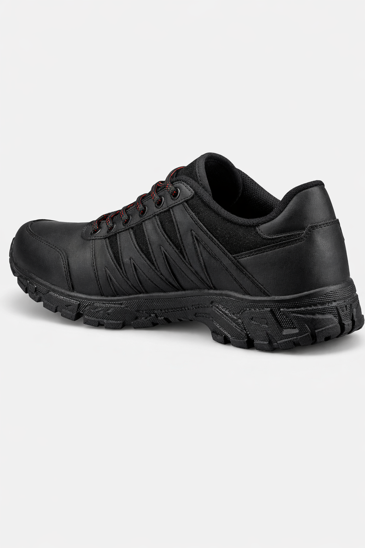 Kaymaz Tabanlı Deri Tasarım Outdoor Ayakkabı - Konforlu Doğa Yürüyüş Ayakkabısı