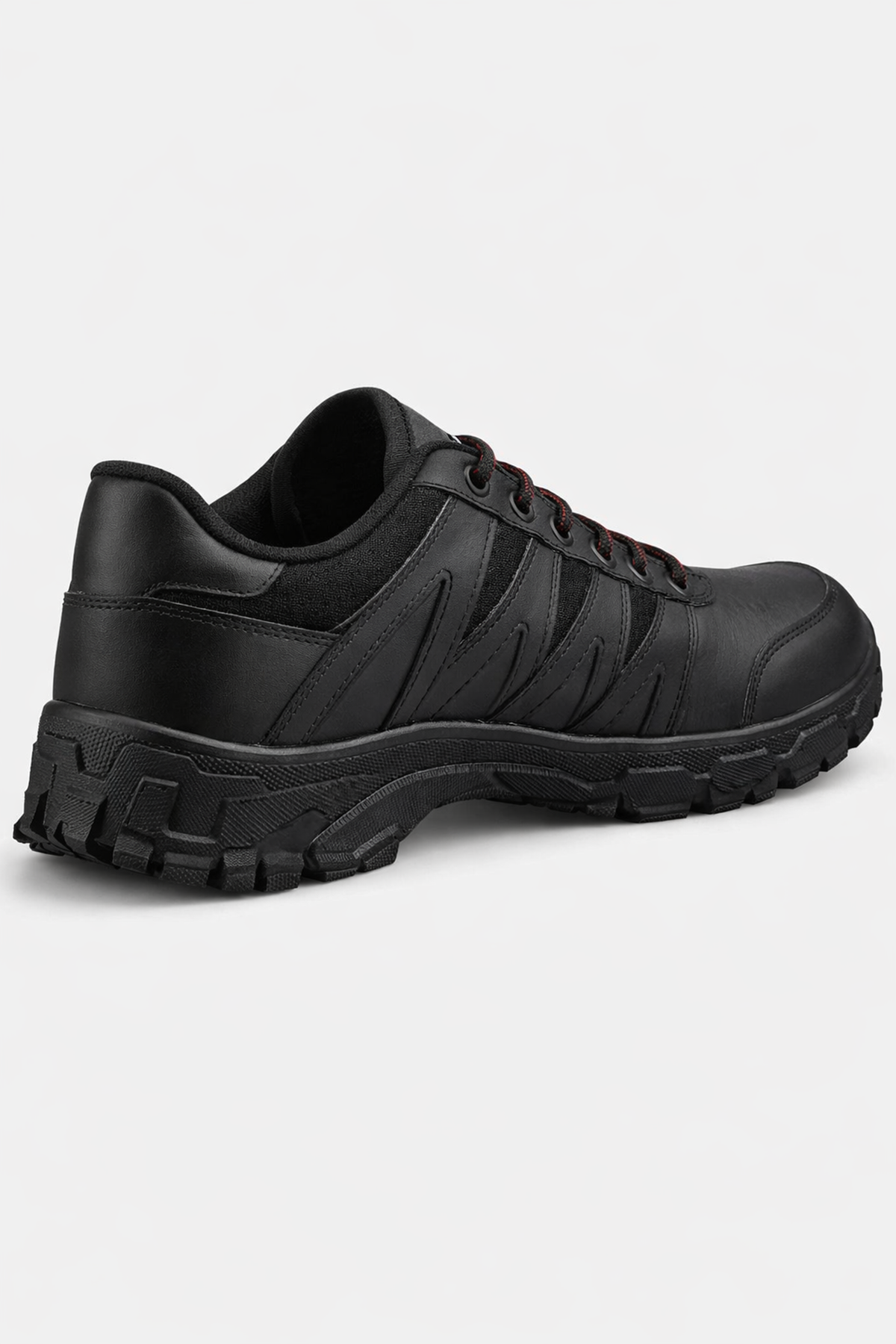 Kaymaz Tabanlı Deri Tasarım Outdoor Ayakkabı - Konforlu Doğa Yürüyüş Ayakkabısı