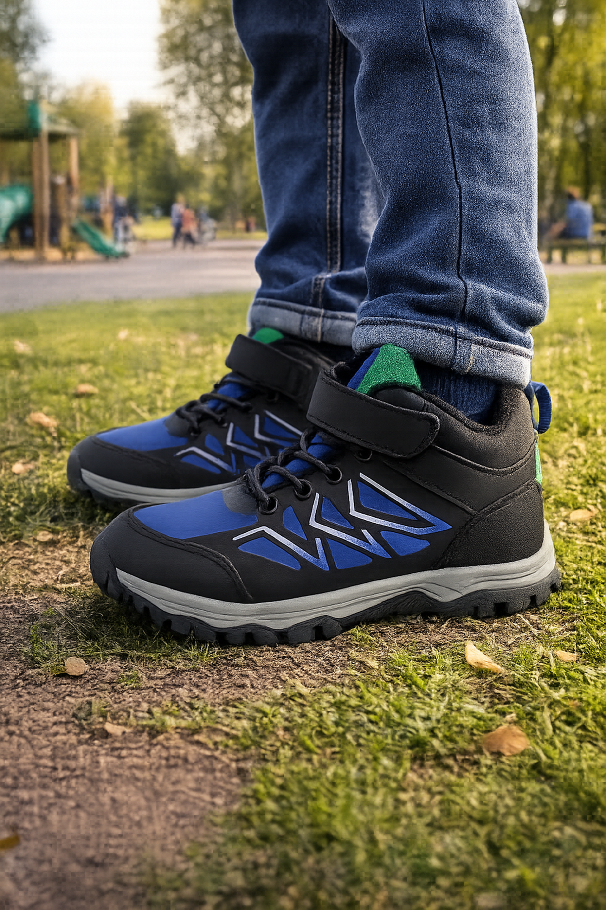 Çocuk Botu Mevsimlik Kaymaz Taban Rahat Günlük Çocuk Botu Bahar & Kış