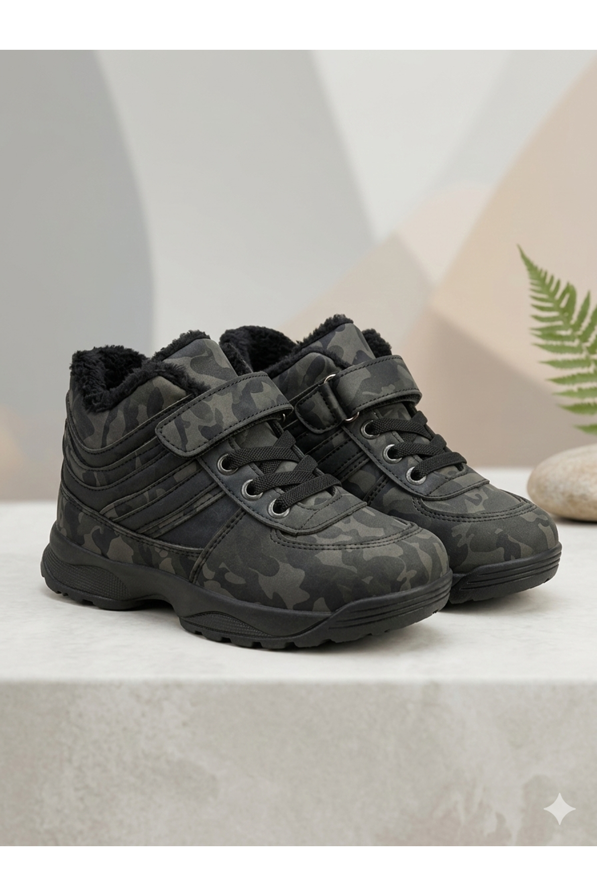 Çocuk Botu Mevsimlik Kaymaz Taban Rahat Günlük Çocuk Botu Bahar & Kış